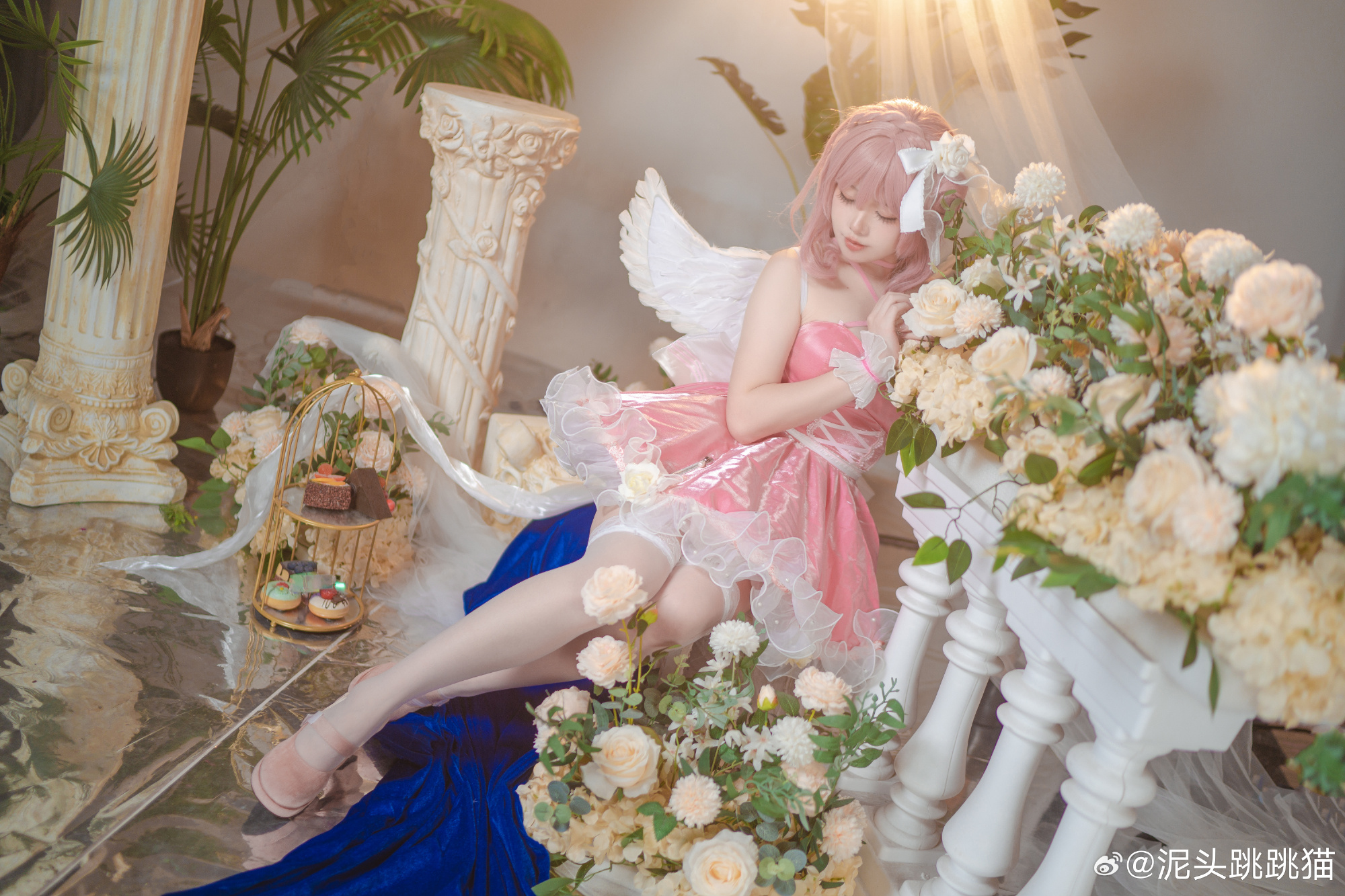 COSPLAY Nikke 桃乐丝·黎明派对@泥头跳跳猫 COSPLAY-第9张