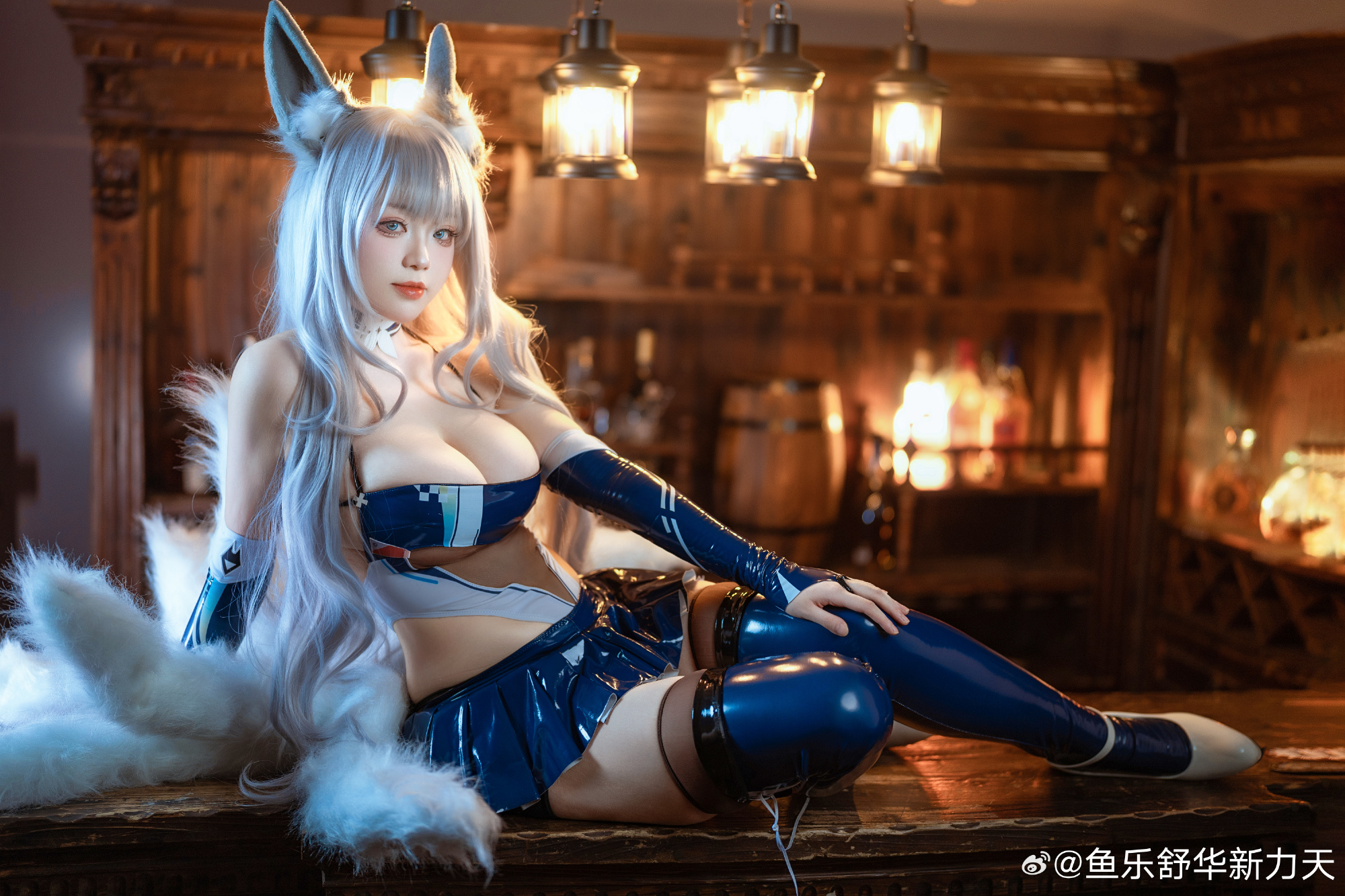 COSPLAY 指挥官，累了的话，要在我怀里睡一会吗？碧蓝航线 信浓@荔枝 COSPLAY-第6张