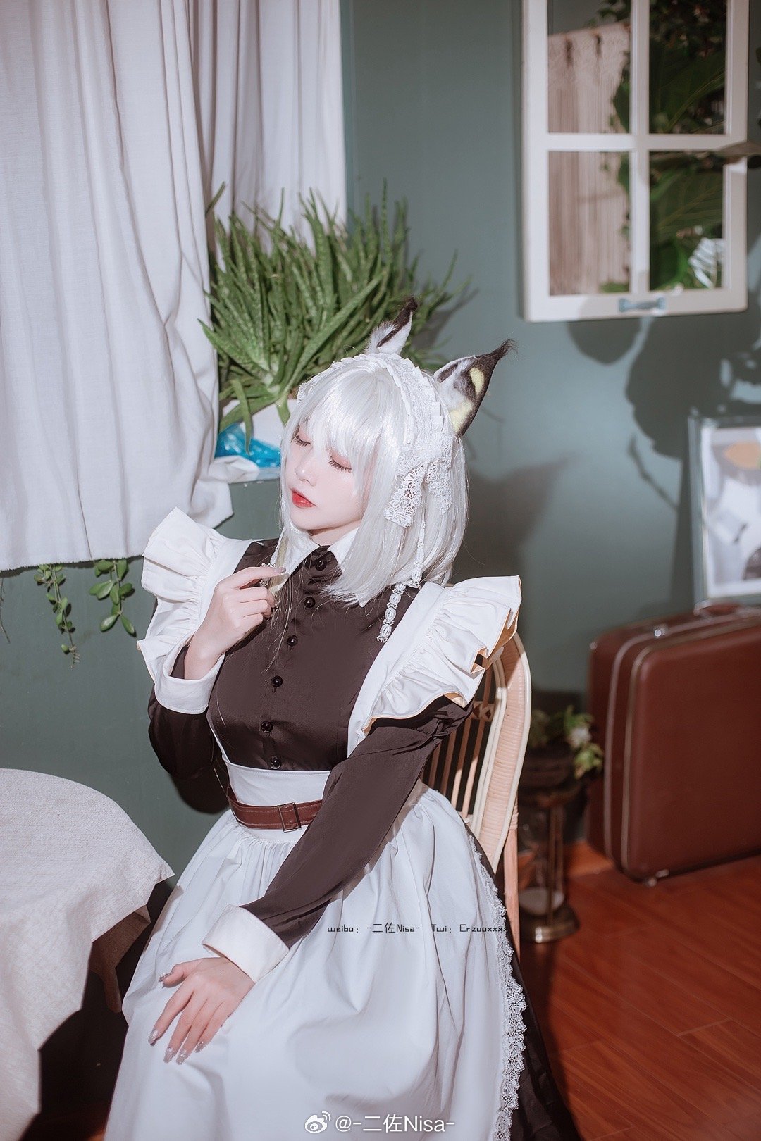 cos正片 博士，今天有什么工作吗 明日方舟 凯尔希@-二佐Nisa- COSPLAY-第1张