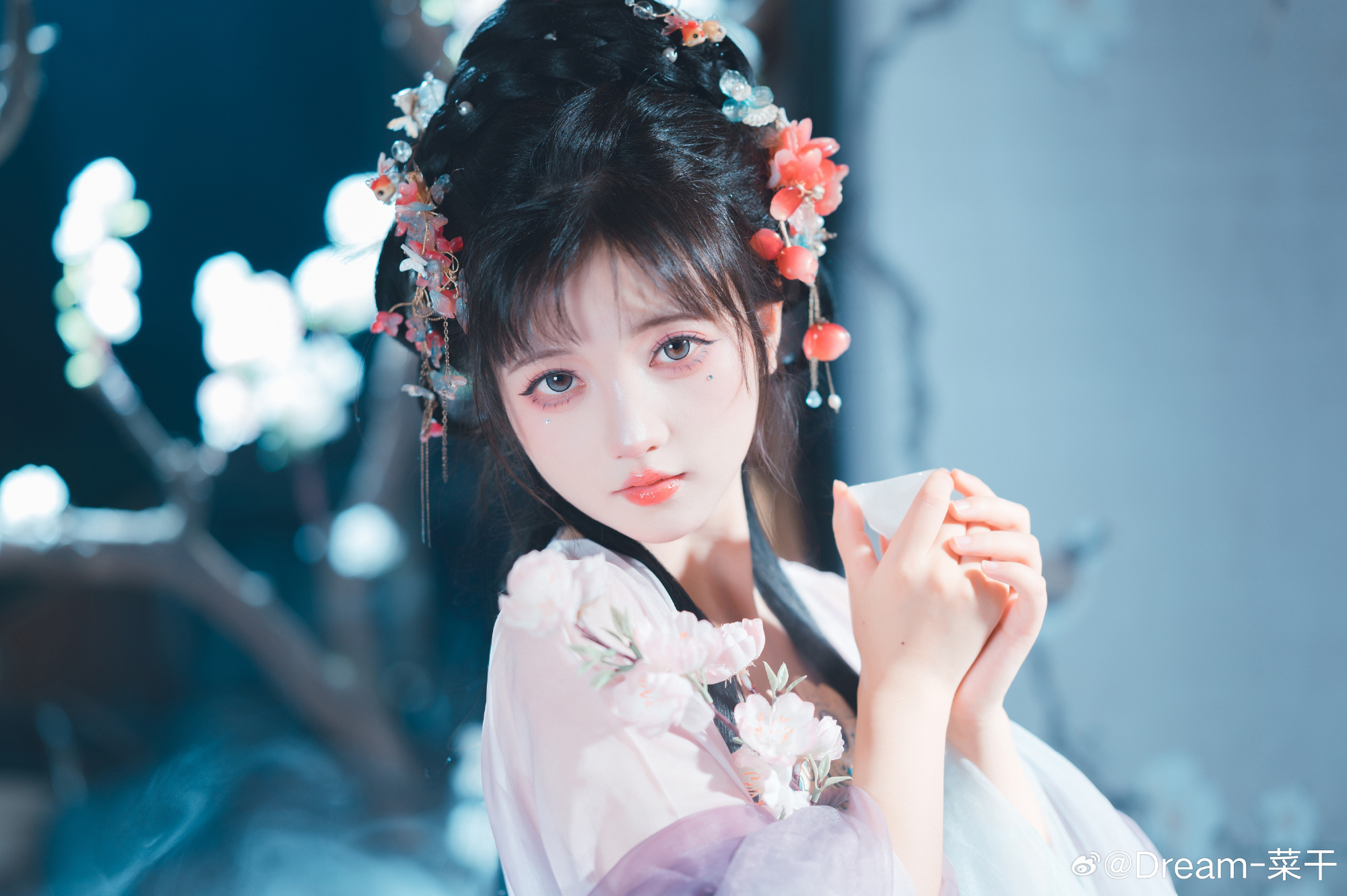少女写真 汉服 🦋水中花·镜中月@浅九ninth 摄影-第3张