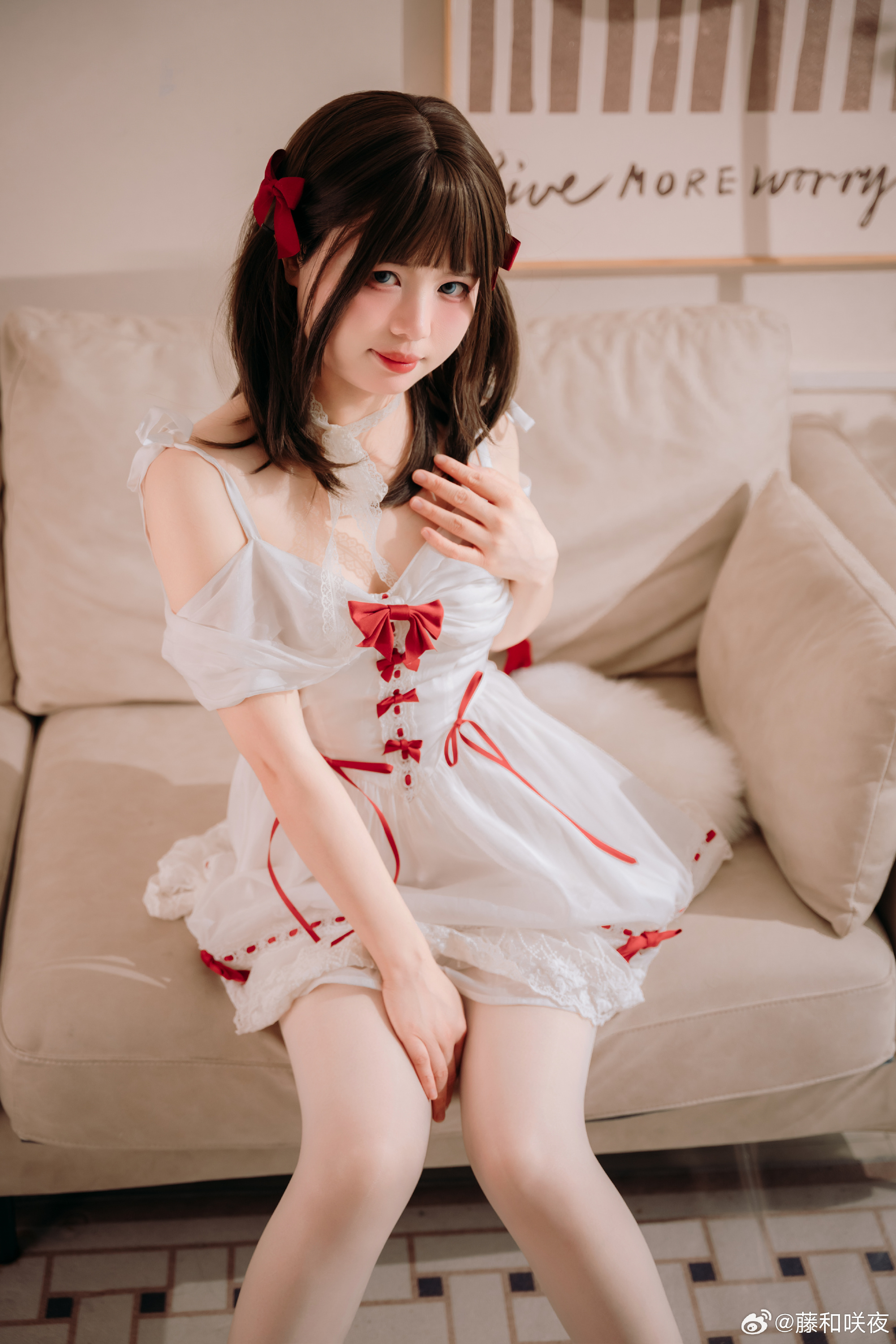 次元少女 嗯？在想我的事？@藤和咲夜 摄影-第1张