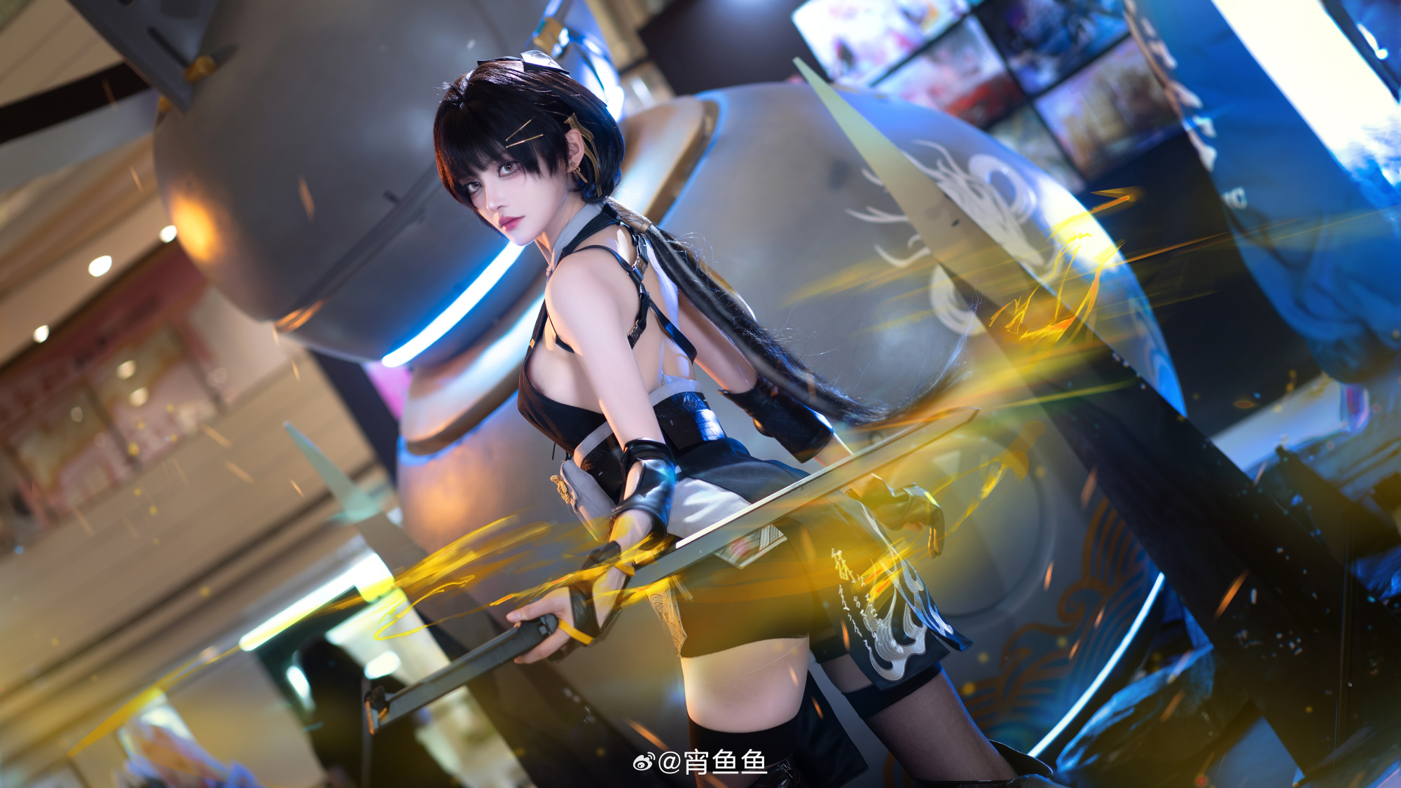 COSPLAY 漂泊者，路途还很遥远，继续前进吧 鸣潮 女漂泊者@宵鱼鱼 COSPLAY-第6张