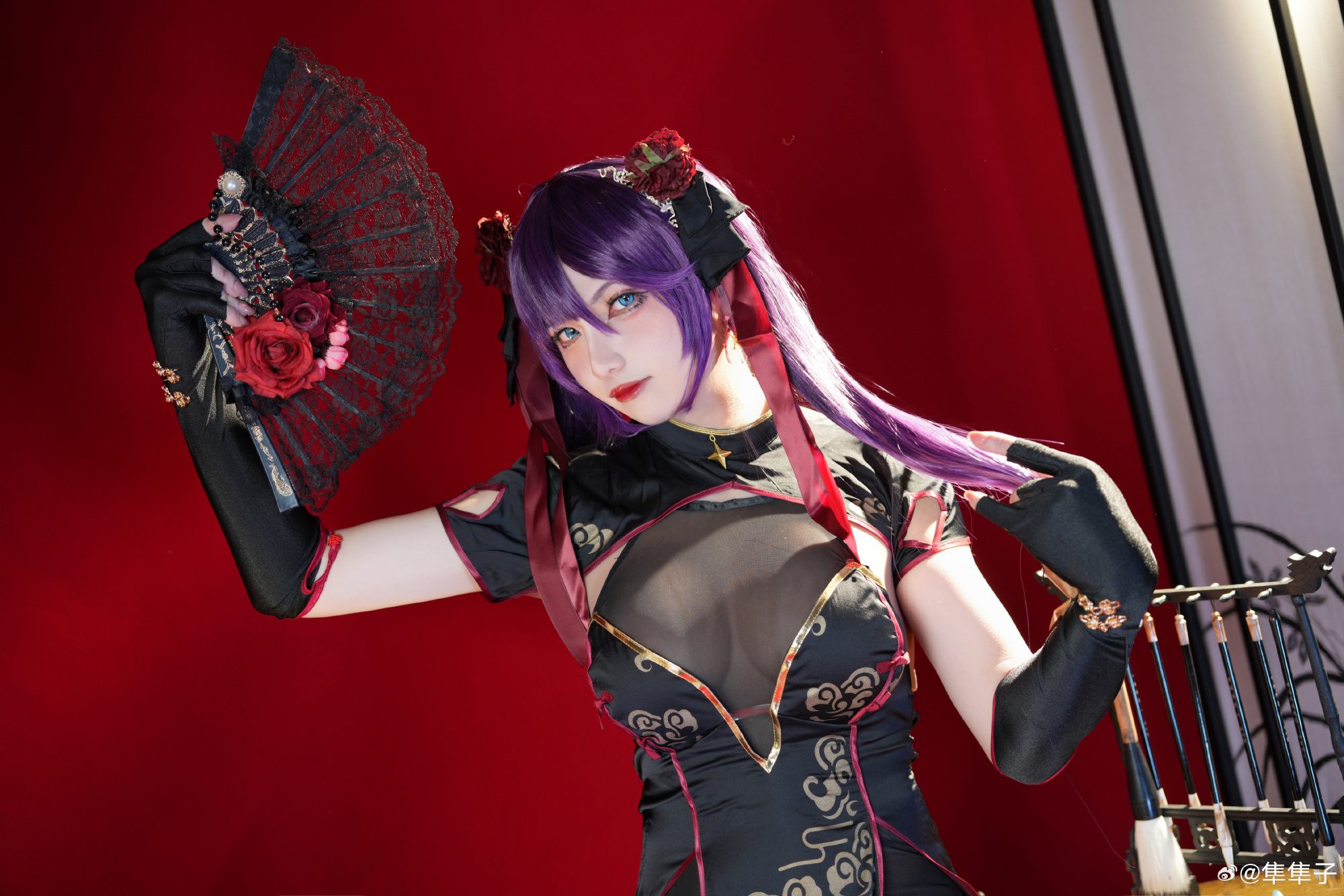 cosplay 原神 莫娜旗袍@隼隼子 COSPLAY-第4张