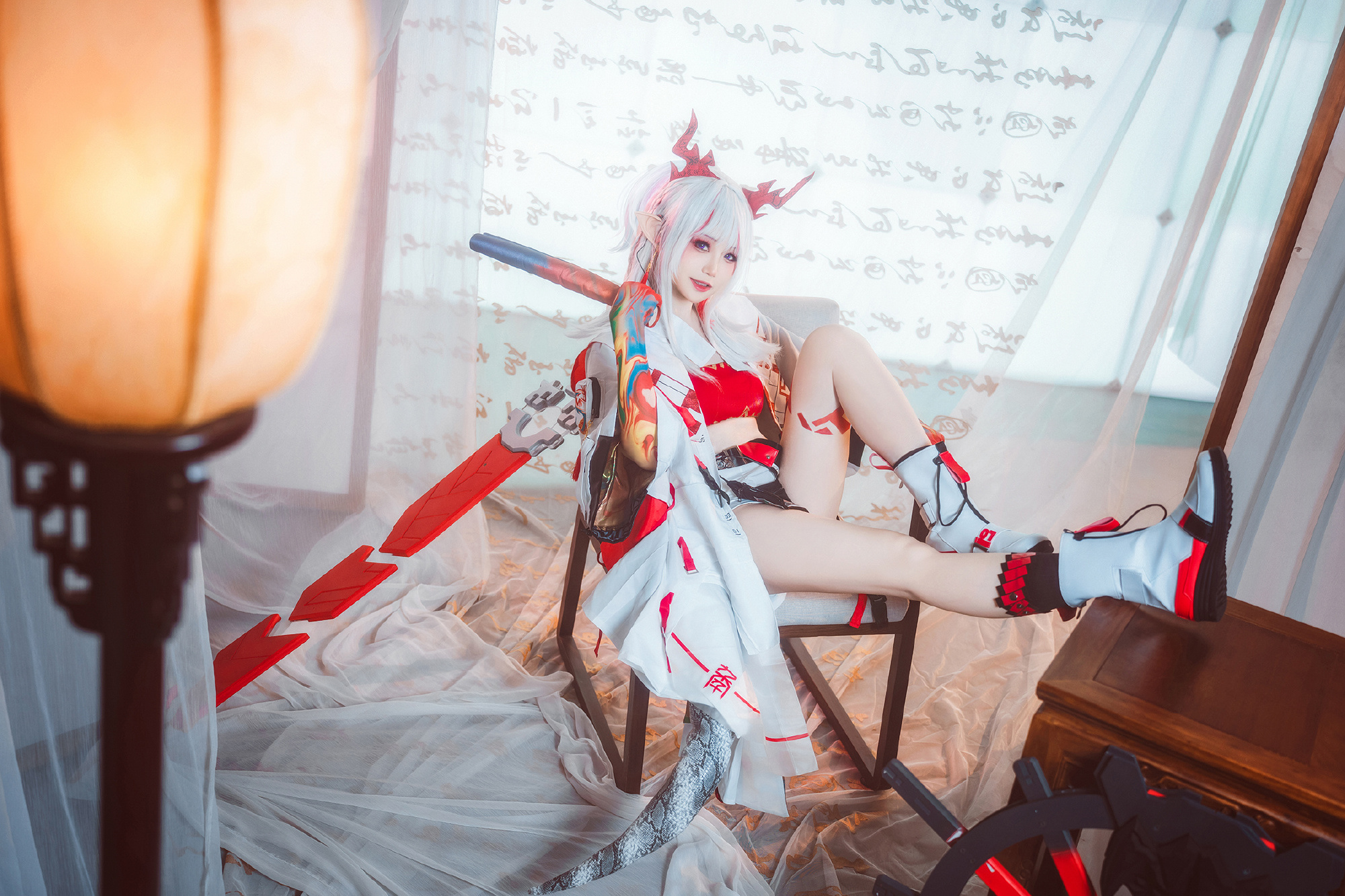 cosplay 博士，你吃了没？ 明日方舟 年@焖焖碳- COSPLAY-第3张