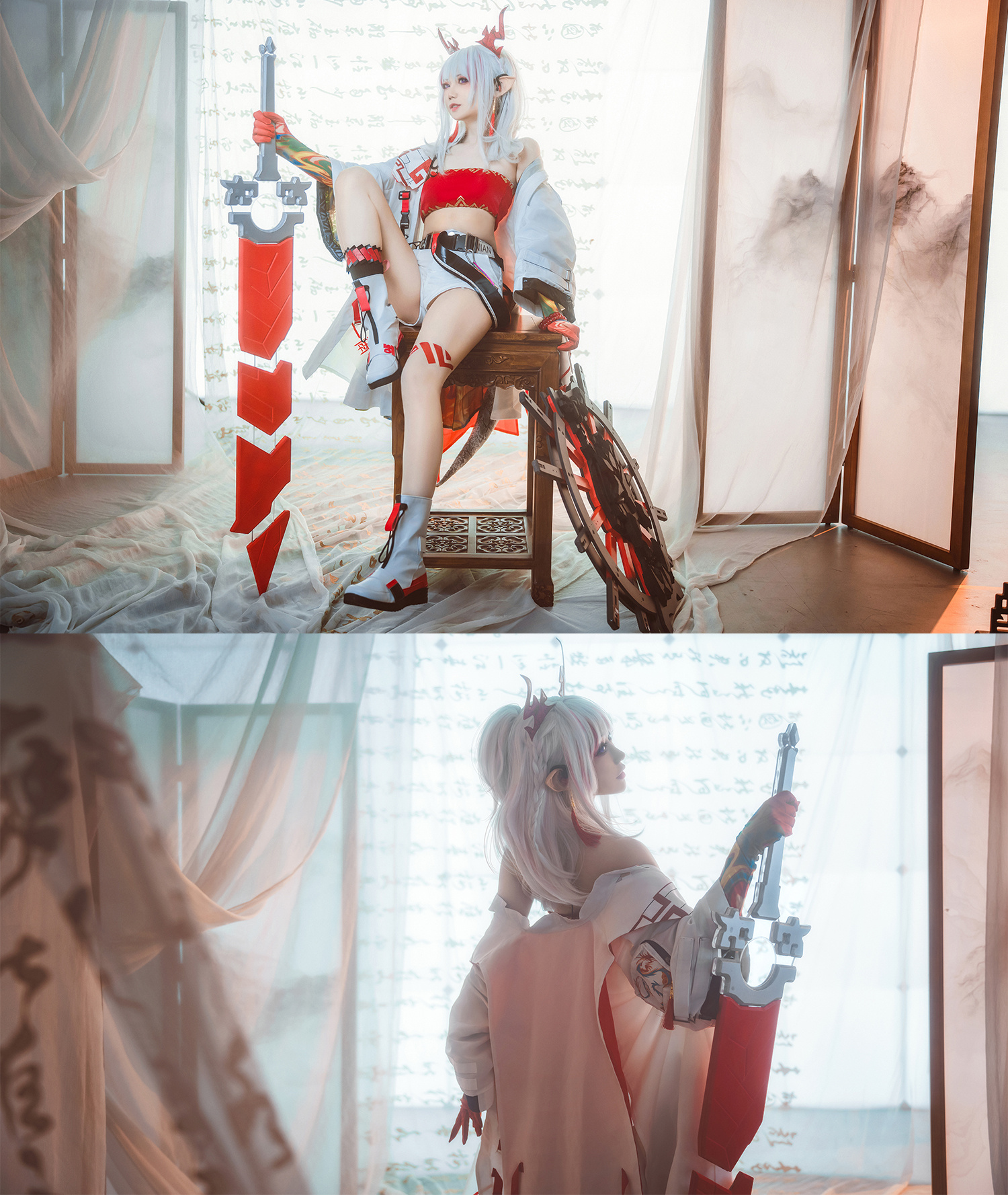 cosplay 博士，你吃了没？ 明日方舟 年@焖焖碳- COSPLAY-第9张