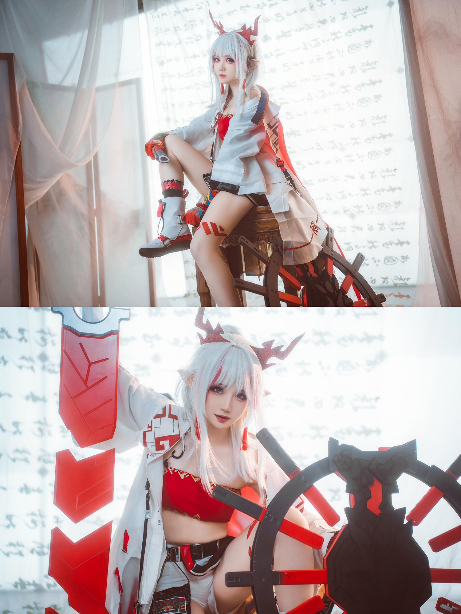 cosplay 博士，你吃了没？ 明日方舟 年@焖焖碳- COSPLAY-第11张