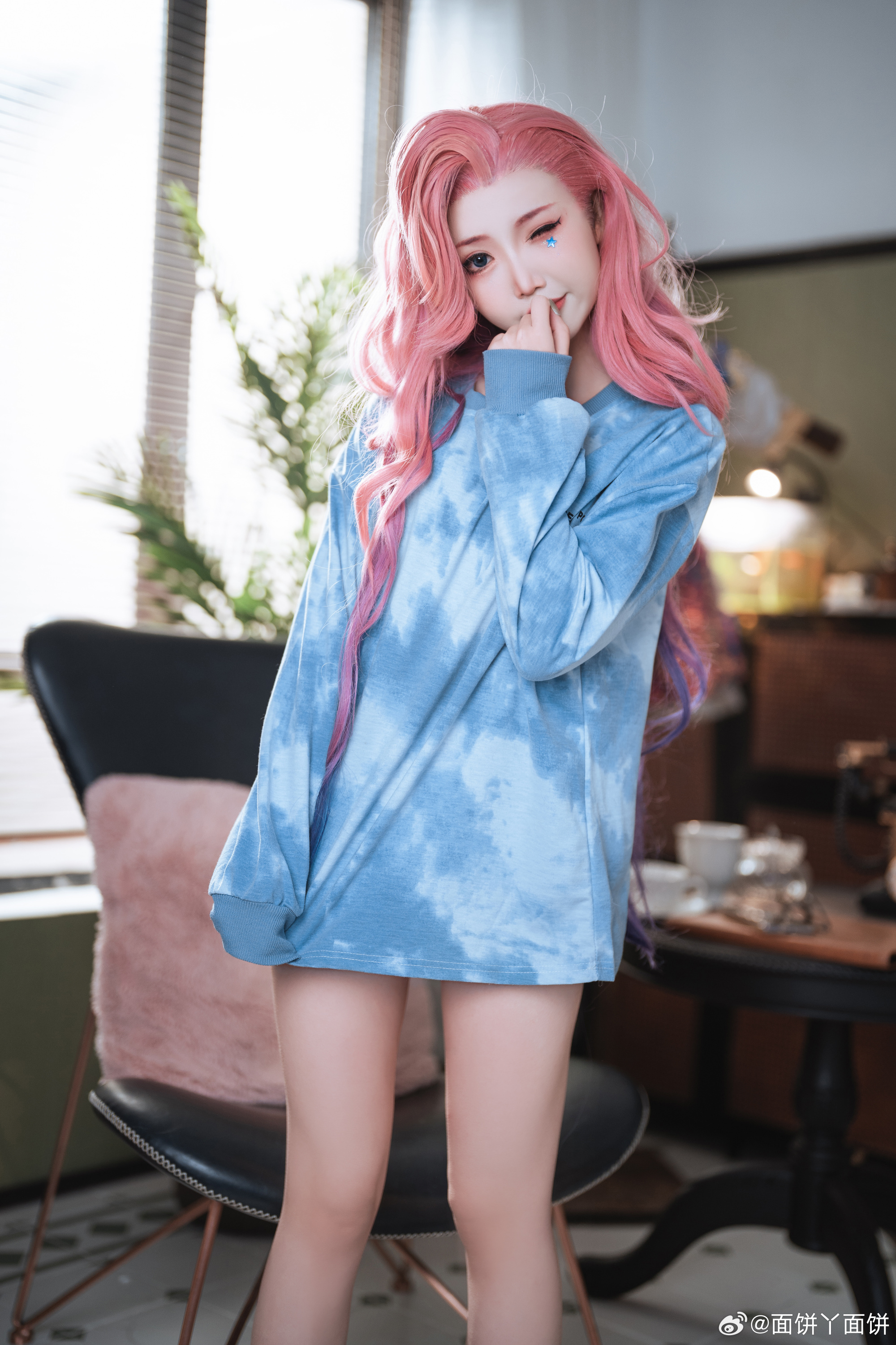 COSPLAY 好久不见！终于可以喘口气发一下我的正片💕 英雄联盟 萨勒芬妮@面饼丫面饼 COSPLAY-第9张