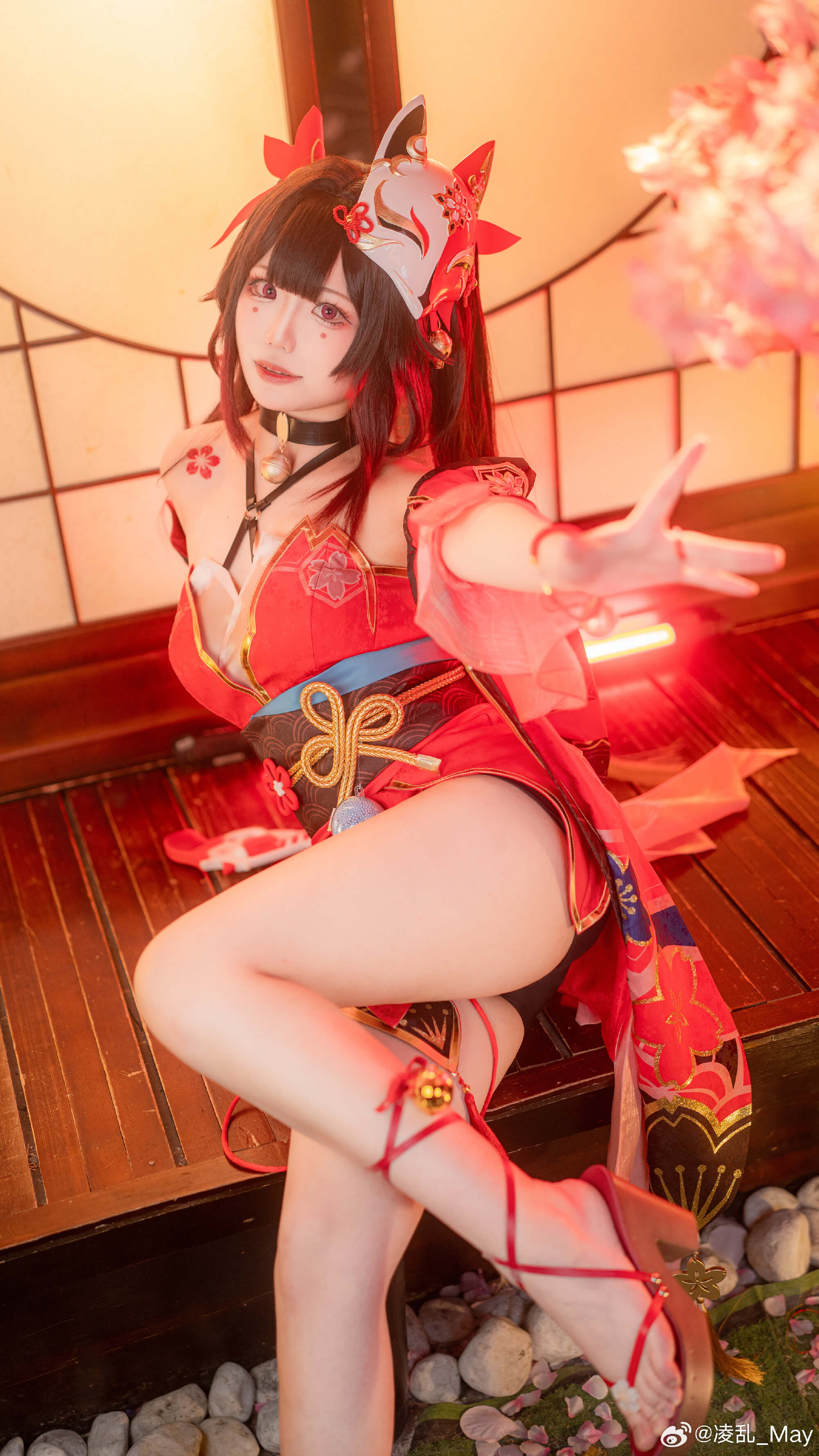 COSPLAY 不要发愣嘛~亲爱的，你要找的花火在~这~里~哦~ 崩坏：星穹铁道 花火@凌乱_May COSPLAY-第1张