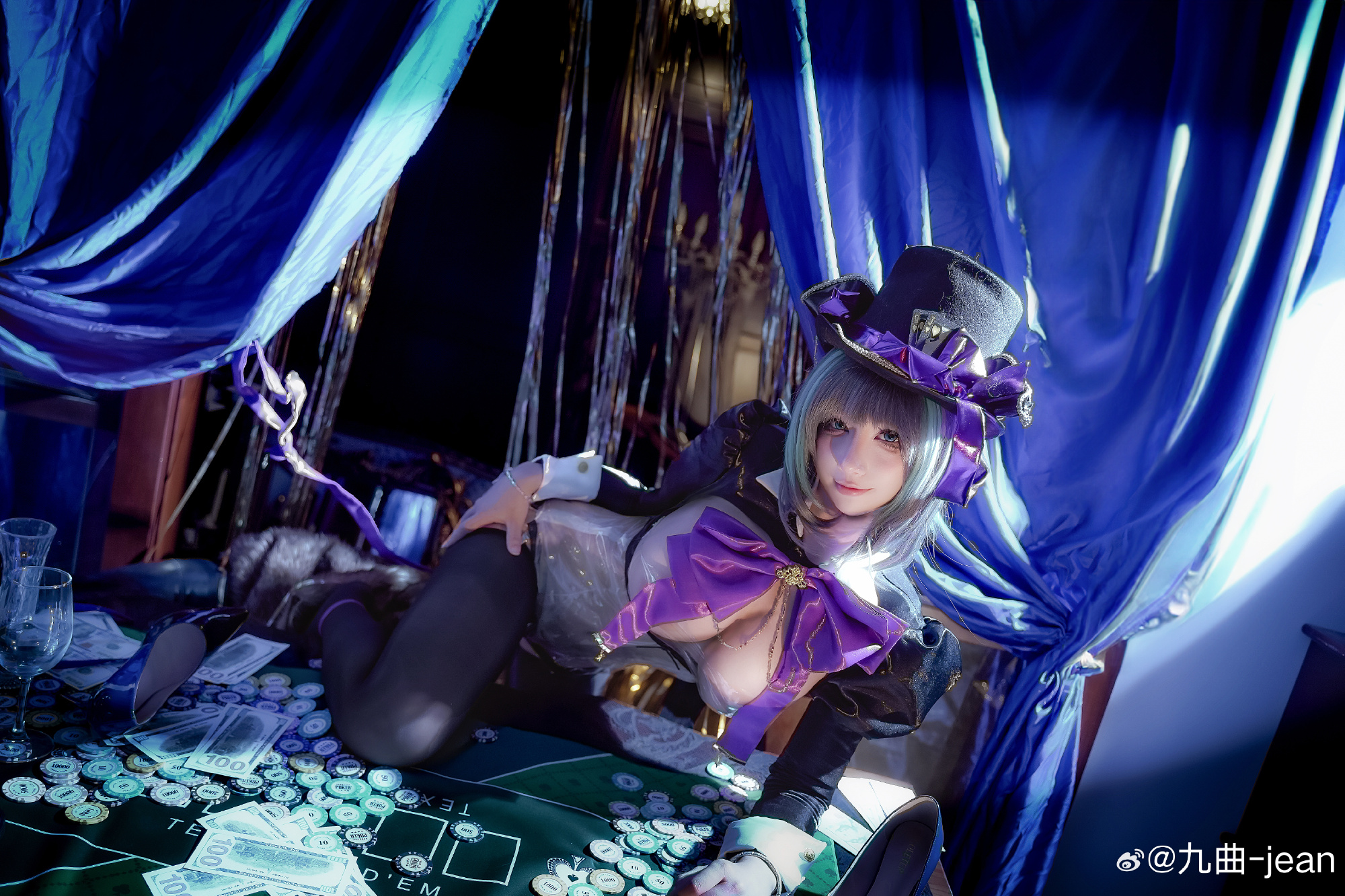 COSPLAY 碧蓝航线 柴郡-绚烂夜梦@九曲-jean COSPLAY-第5张