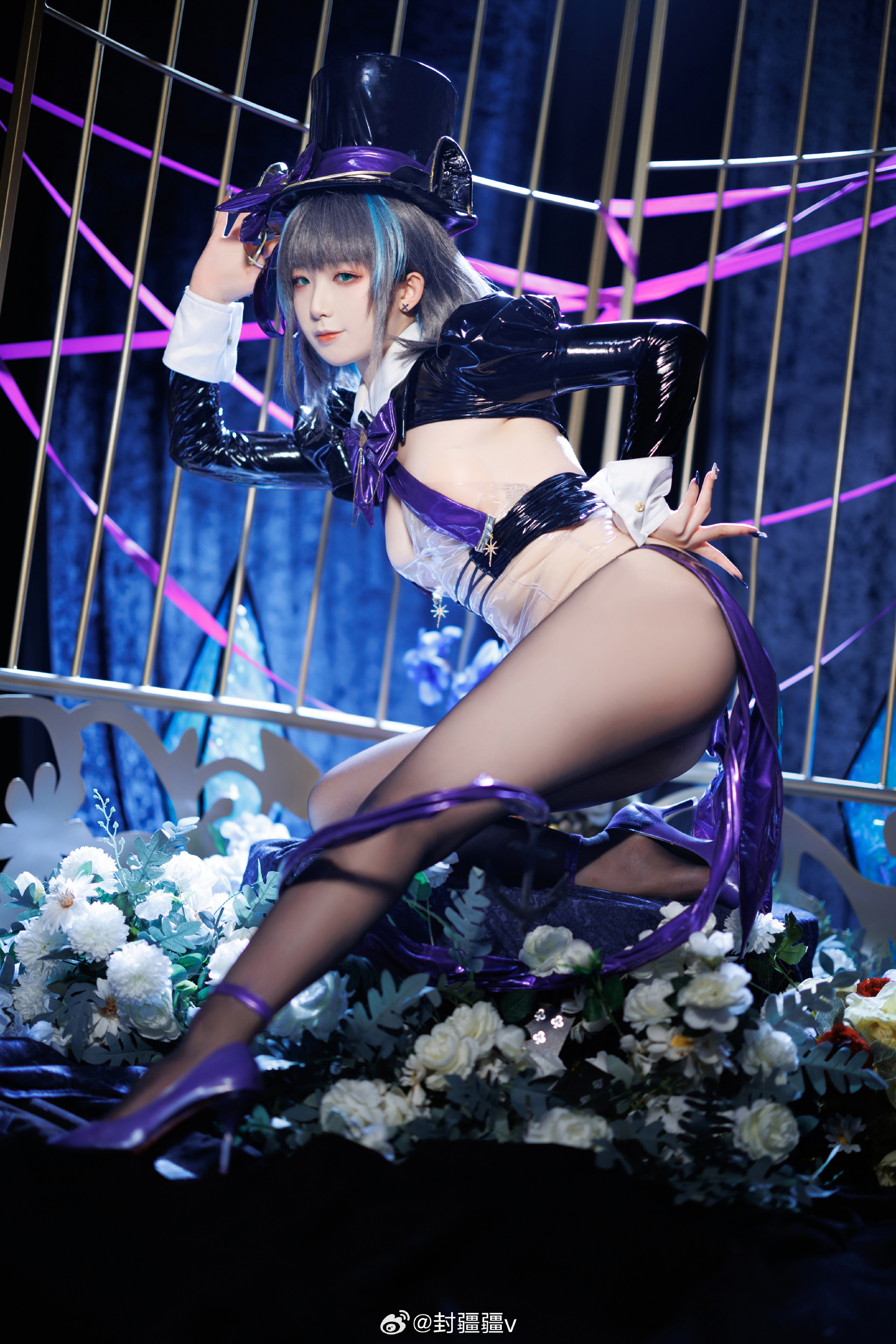 COSPLAY 碧蓝航线 柴郡魔术师～绚烂夜梦@封疆疆v COSPLAY-第1张