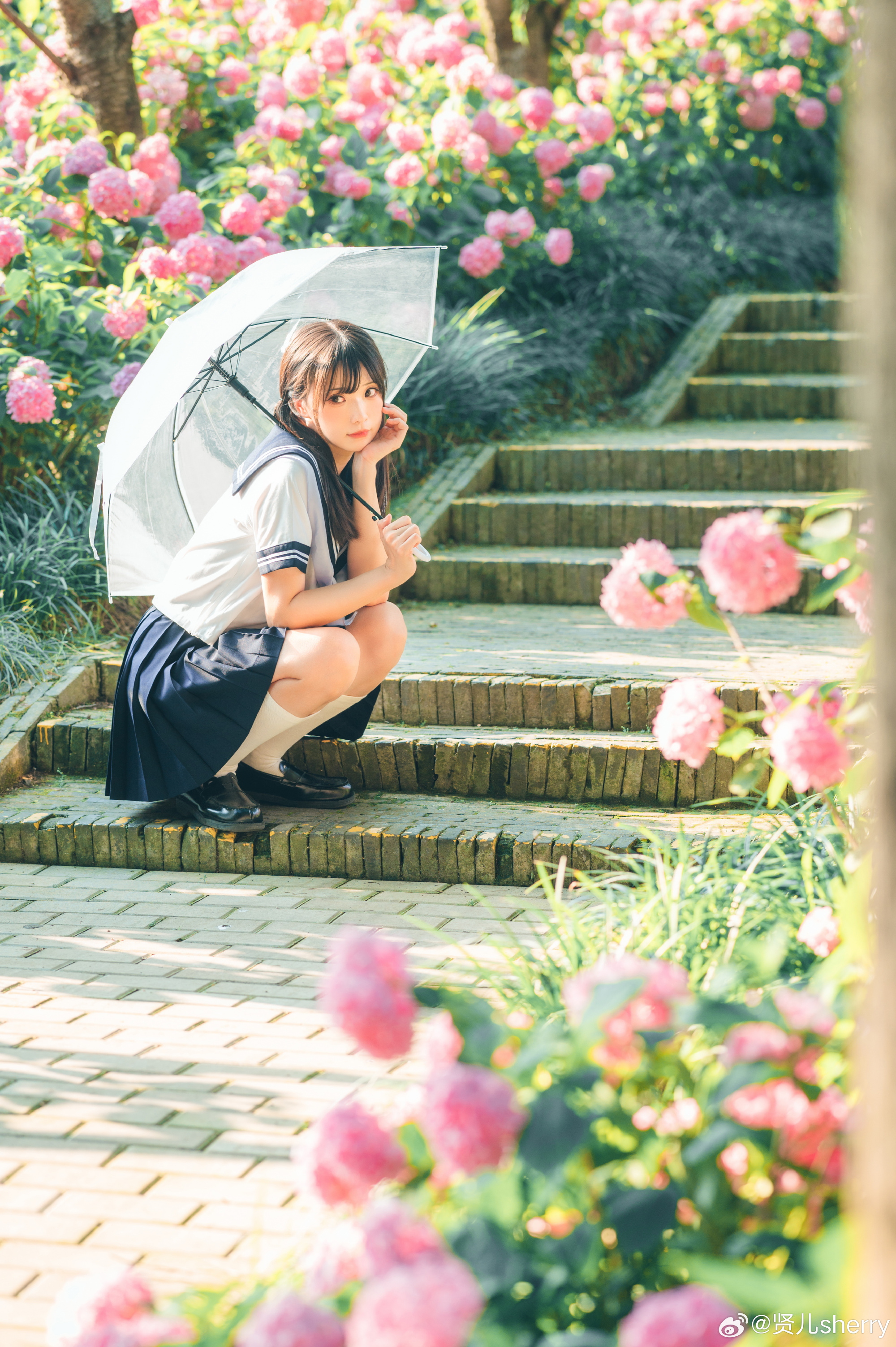 少女写真 水手服 日系写真@贤儿sherry 摄影-第6张