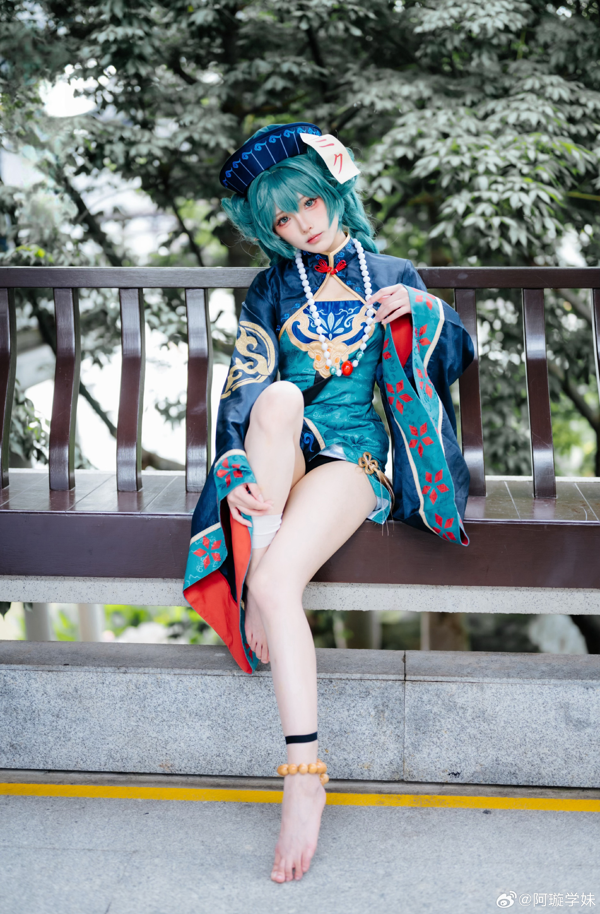 COSPLAY 是小僵尸🧟 初音未来@阿璇学妹 COSPLAY-第1张