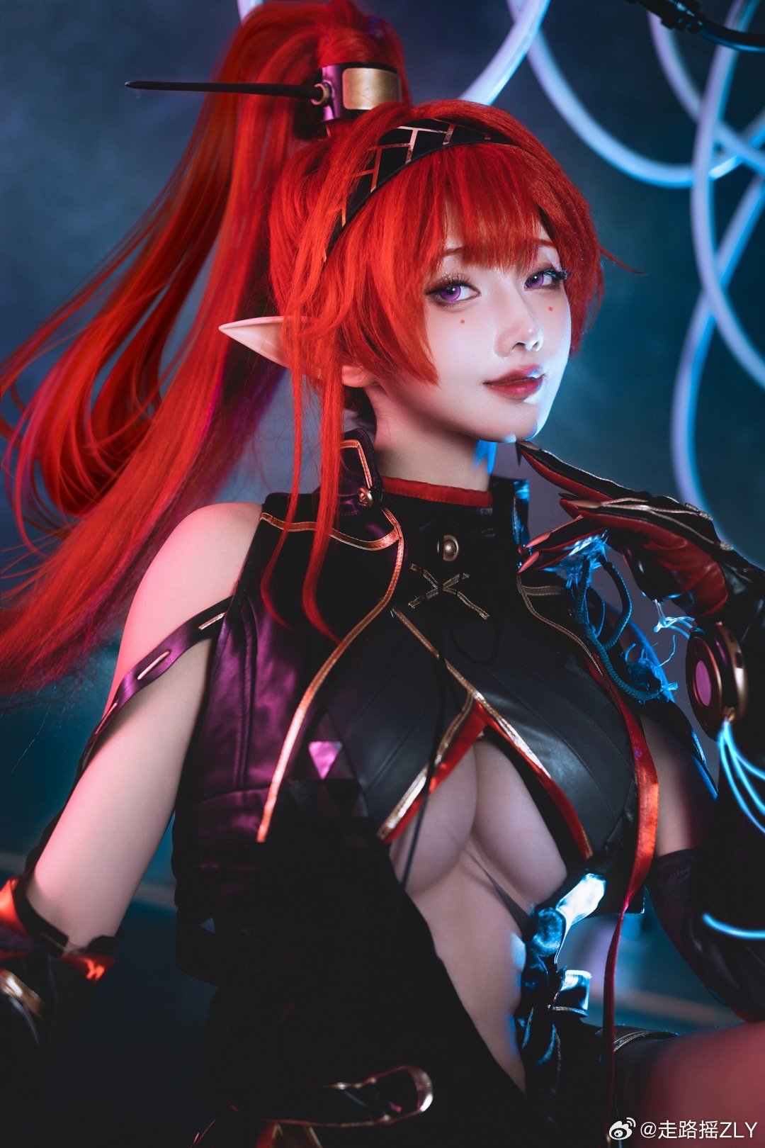 COSPLAY 欢迎来到，吟霖的神秘派对 鸣潮 吟霖@走路摇ZLY COSPLAY-第5张