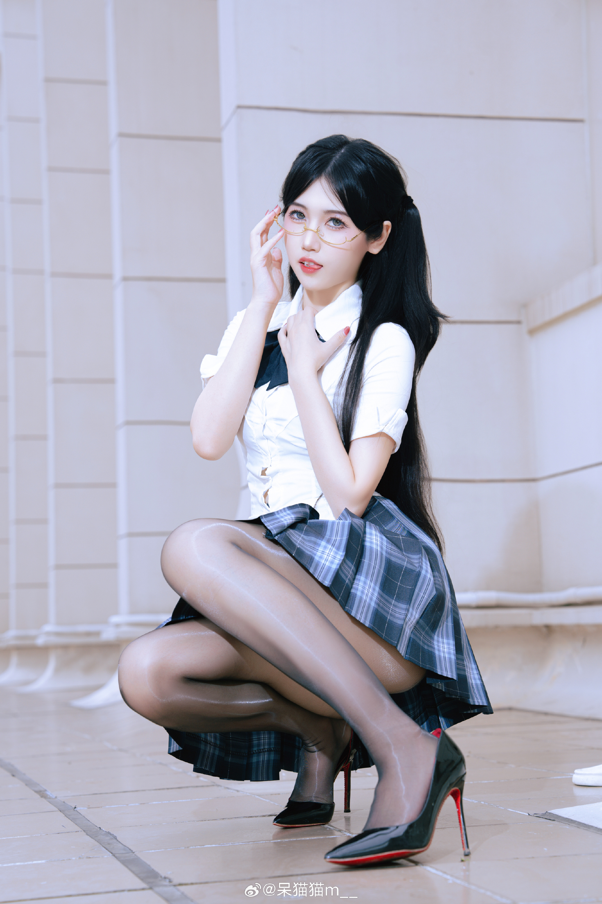 JK写真 上天台  学姐有秘密要跟你说 ​​​@呆猫猫m__ 摄影-第3张