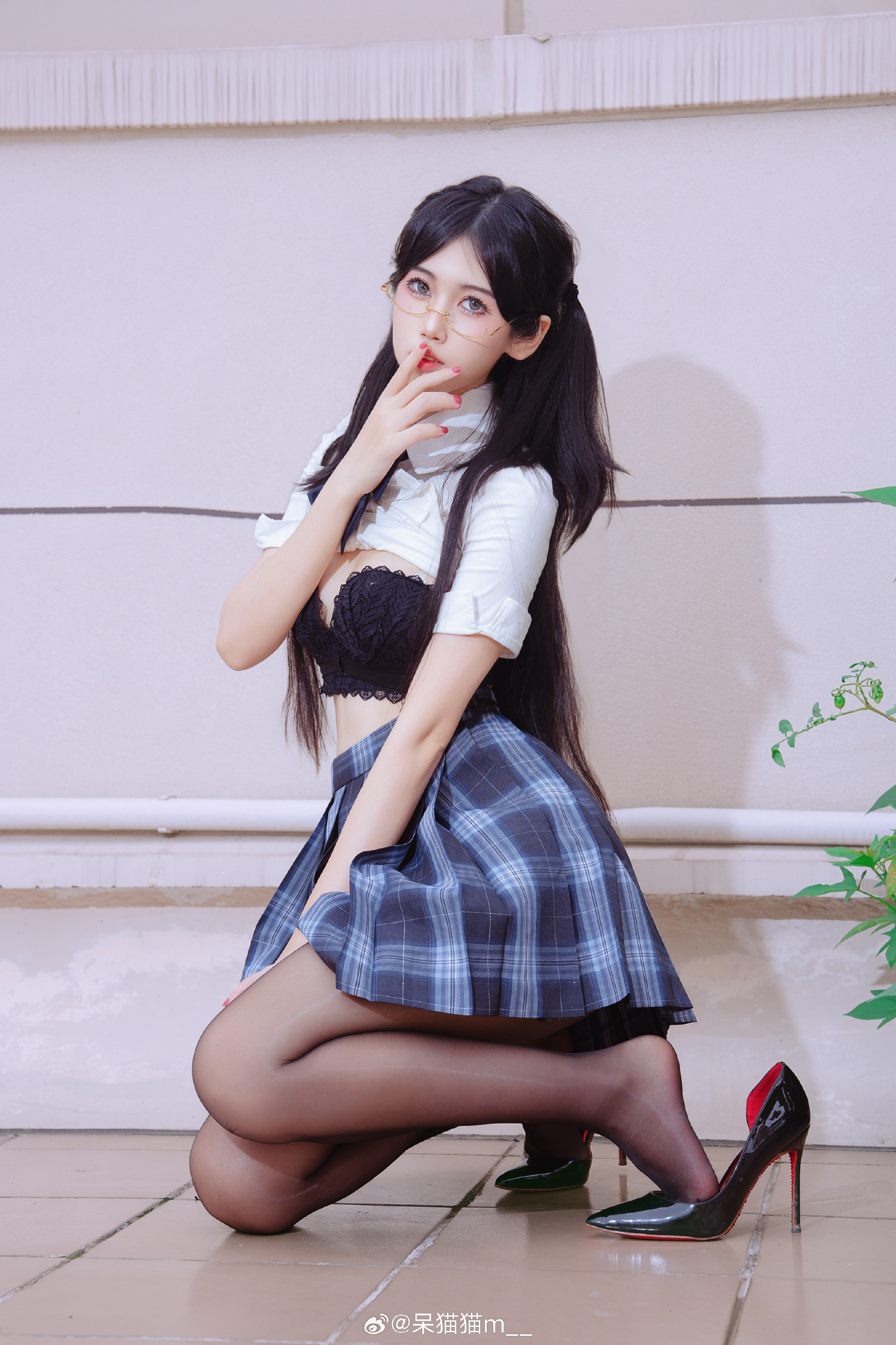 JK写真 上天台  学姐有秘密要跟你说 ​​​@呆猫猫m__ 摄影-第5张