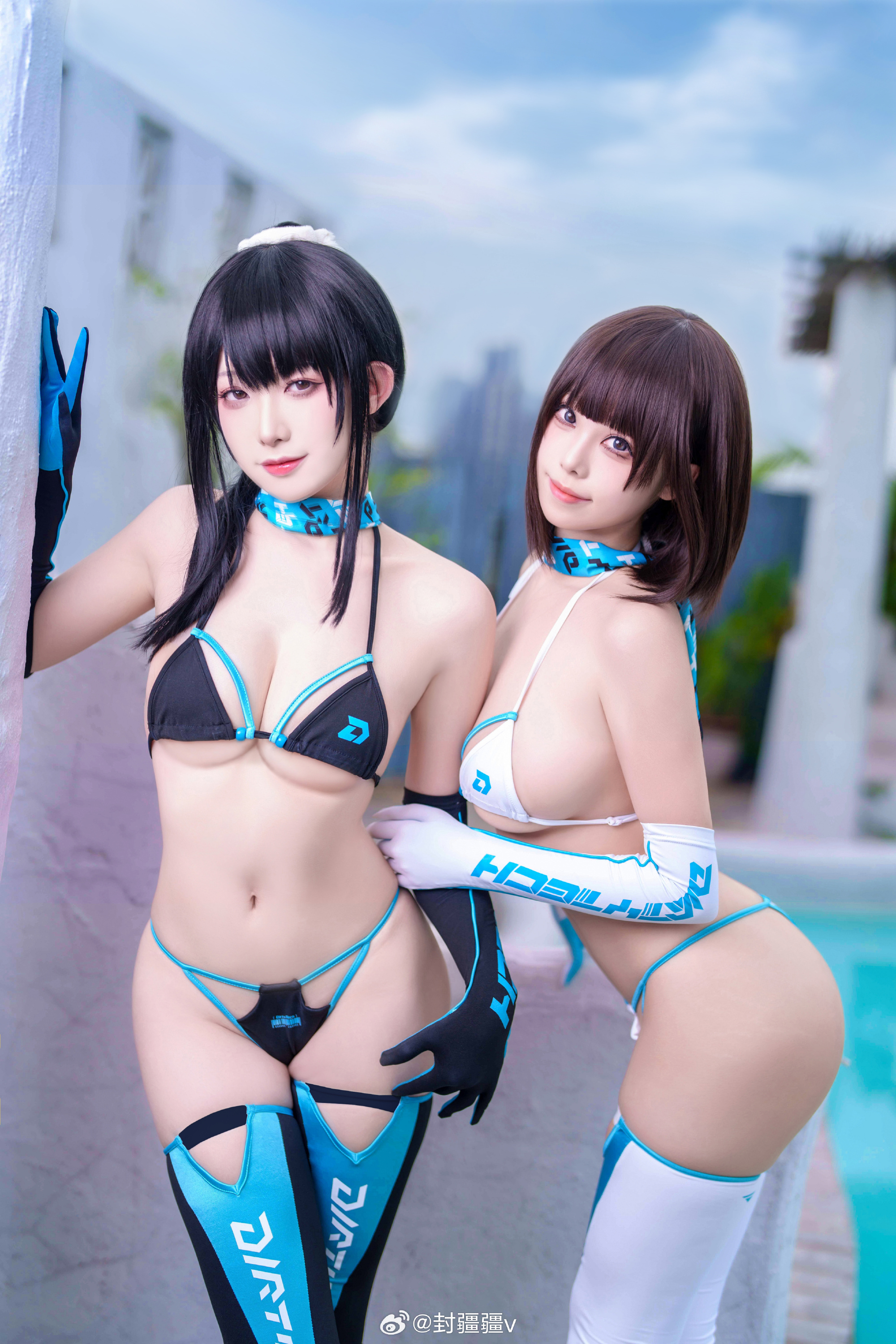 『夏岚』🍃白@猫个裘裘子 黑@-疆疆w 摄影-第1张