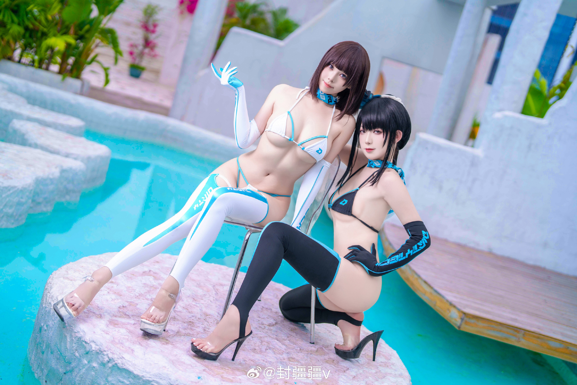 『夏岚』🍃白@猫个裘裘子 黑@-疆疆w 摄影-第3张