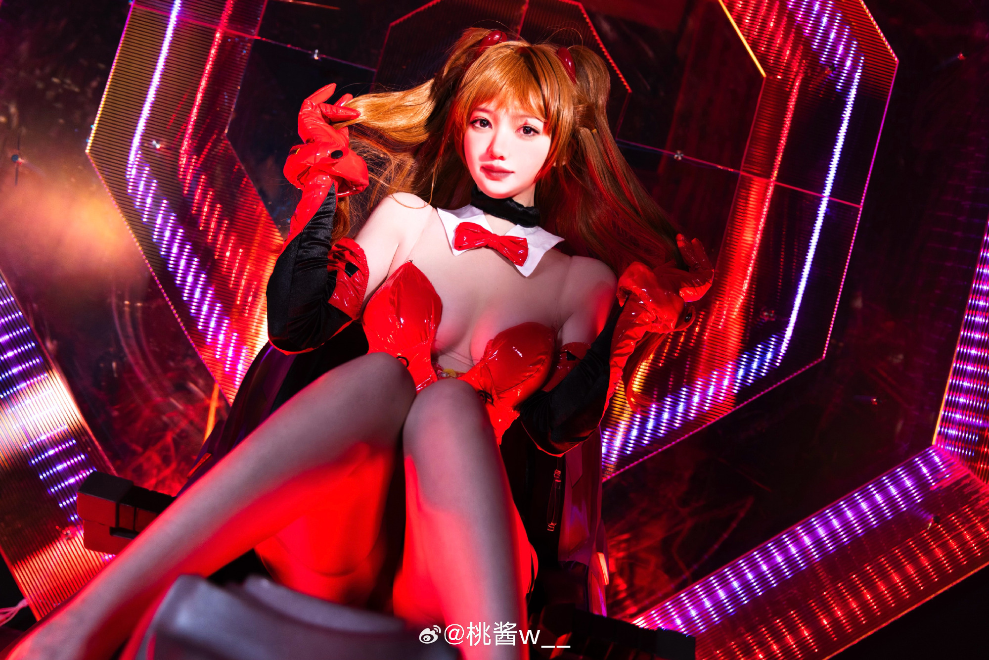 COSPLAY 来拥抱我，来带我走 新世纪福音战士 明日香@桃酱w__ COSPLAY-第4张