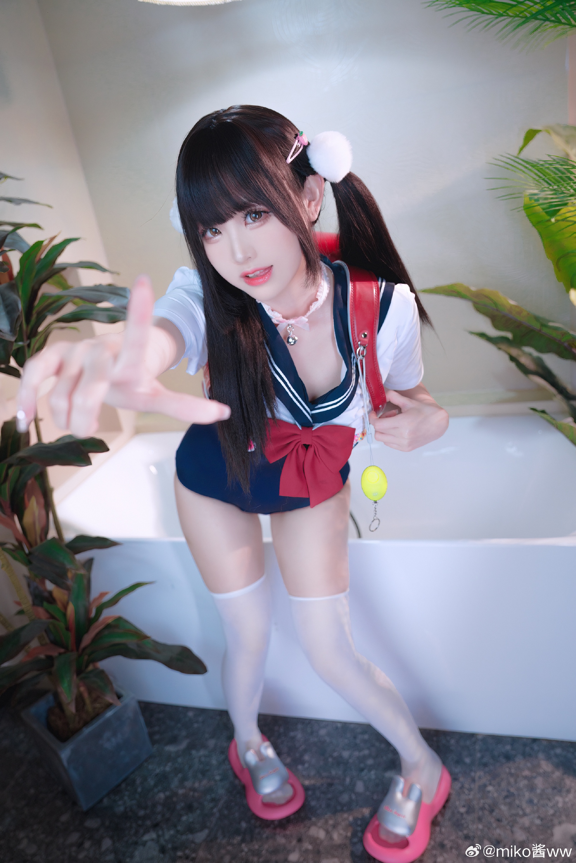 杂🐟杂🐟我可是带了报警器的哦>ᴗo@miko酱ww JK-第4张