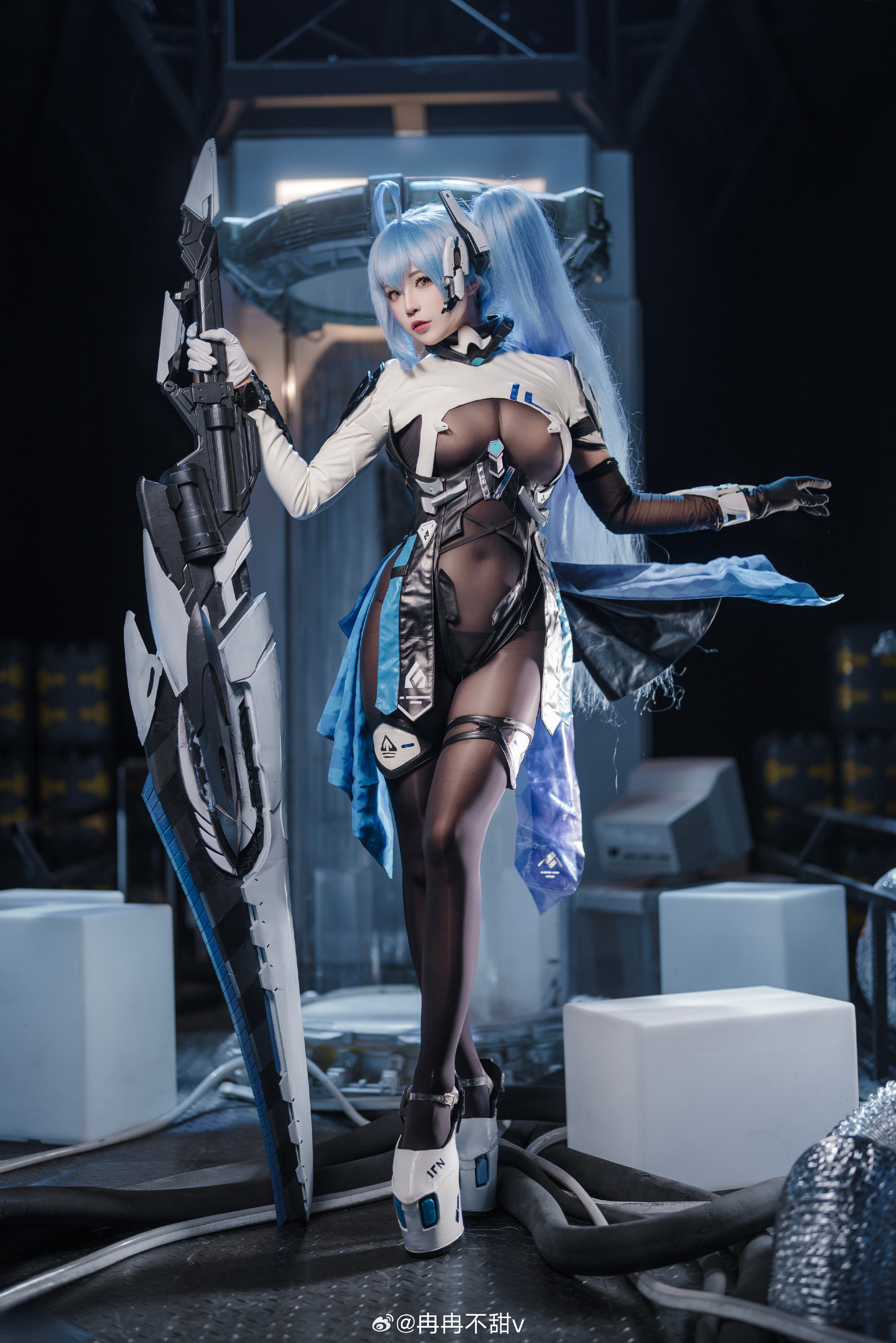 COSPLAY 总队长，需要我的时候尽管吩咐… 交错战线 杜兰德尔@冉冉不甜v COSPLAY-第9张