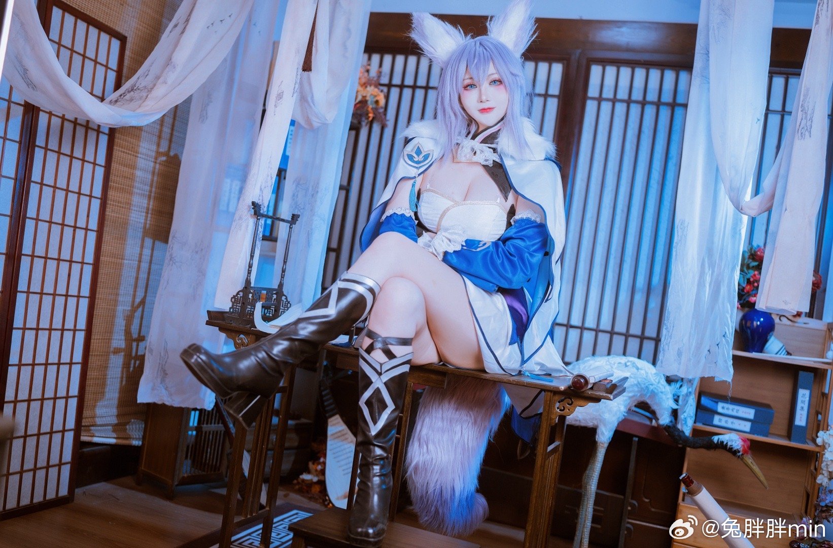COSPLAY 星穹铁道 白珩@兔胖胖min COSPLAY-第3张
