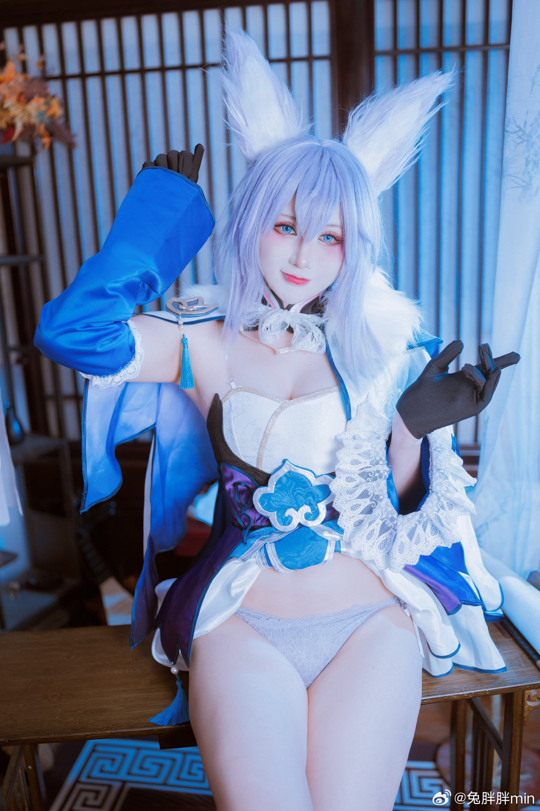 COSPLAY 星穹铁道 白珩@兔胖胖min COSPLAY-第7张