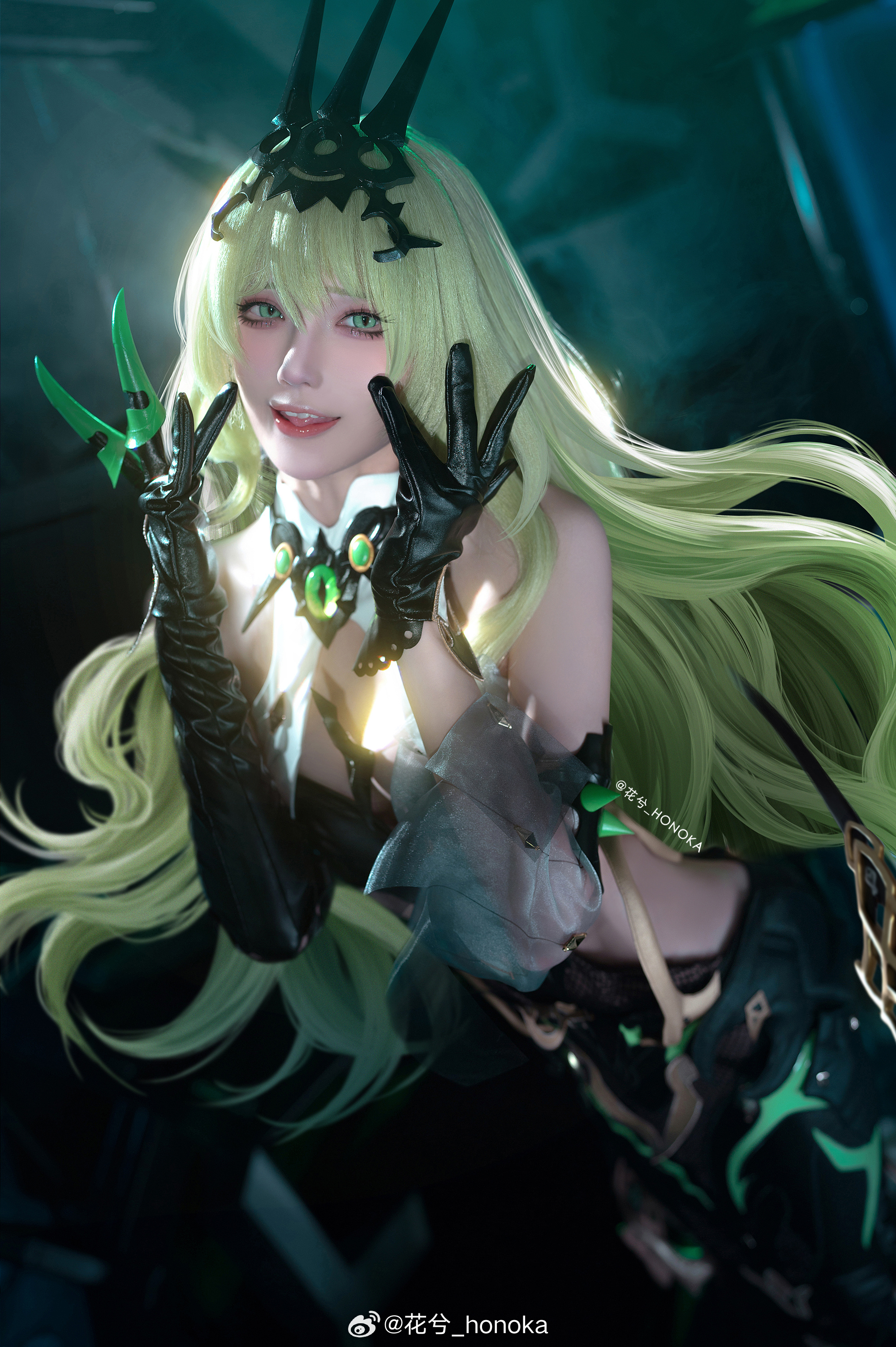 COSPLAY 抓到你了～小白鼠 崩坏3 醒梦曙影@花兮_honoka COSPLAY-第1张