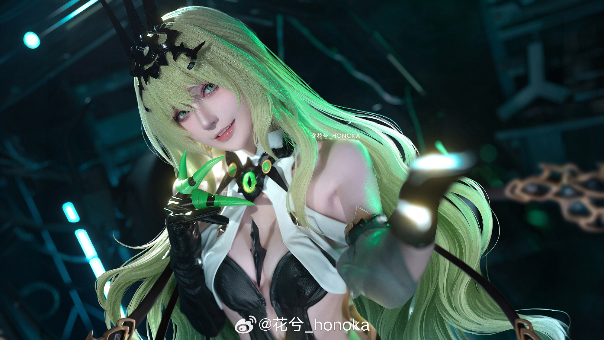 COSPLAY 抓到你了～小白鼠 崩坏3 醒梦曙影@花兮_honoka COSPLAY-第6张