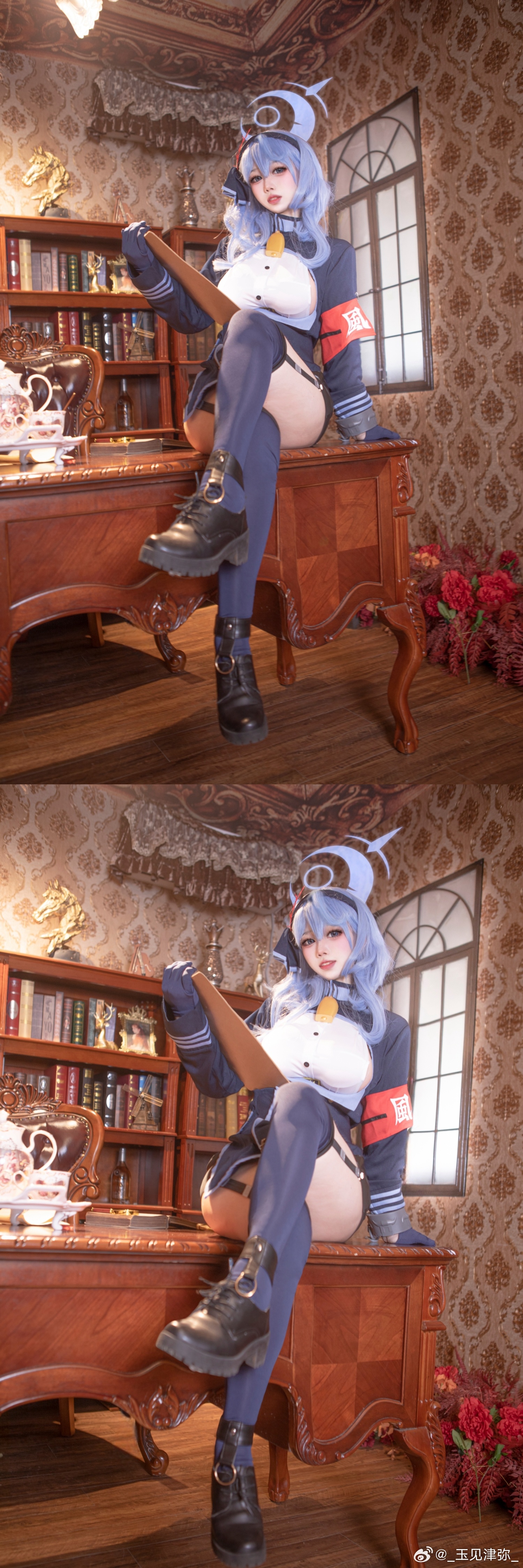 COSPLAY 亚子终于成功产出啦！  蔚蓝档案 天雨亚子@_玉见津弥_ COSPLAY-第11张