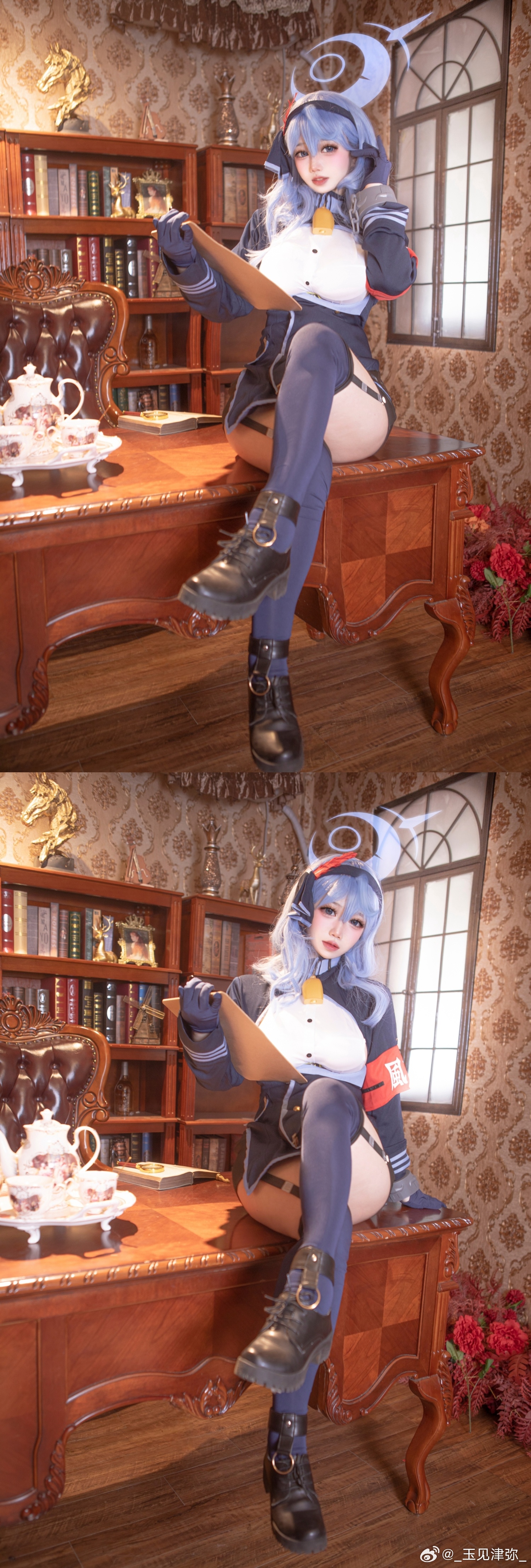 COSPLAY 亚子终于成功产出啦！  蔚蓝档案 天雨亚子@_玉见津弥_ COSPLAY-第10张