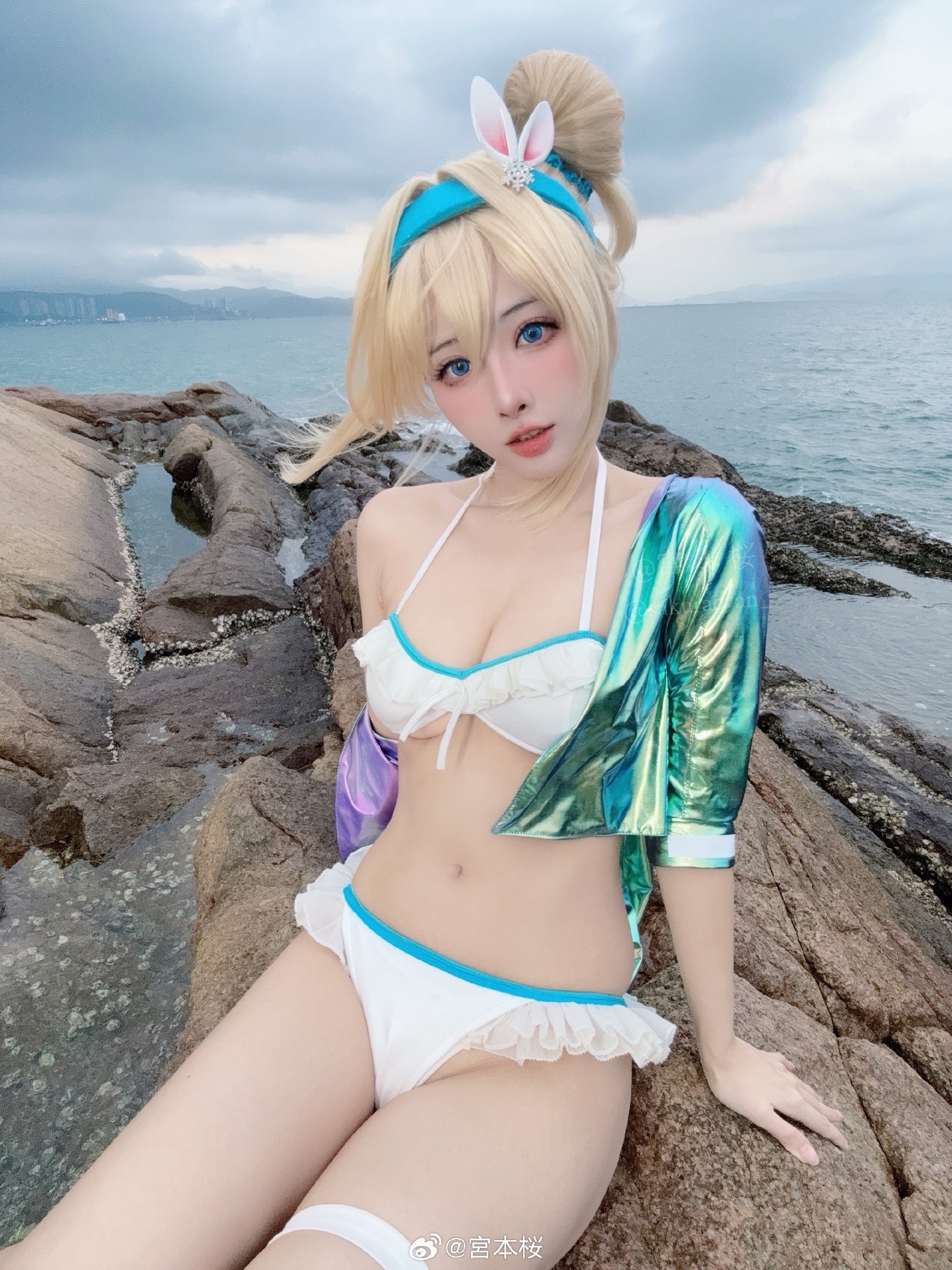 COSPLAY  少前2追放 泳装索米@宮本桜 COSPLAY-第1张