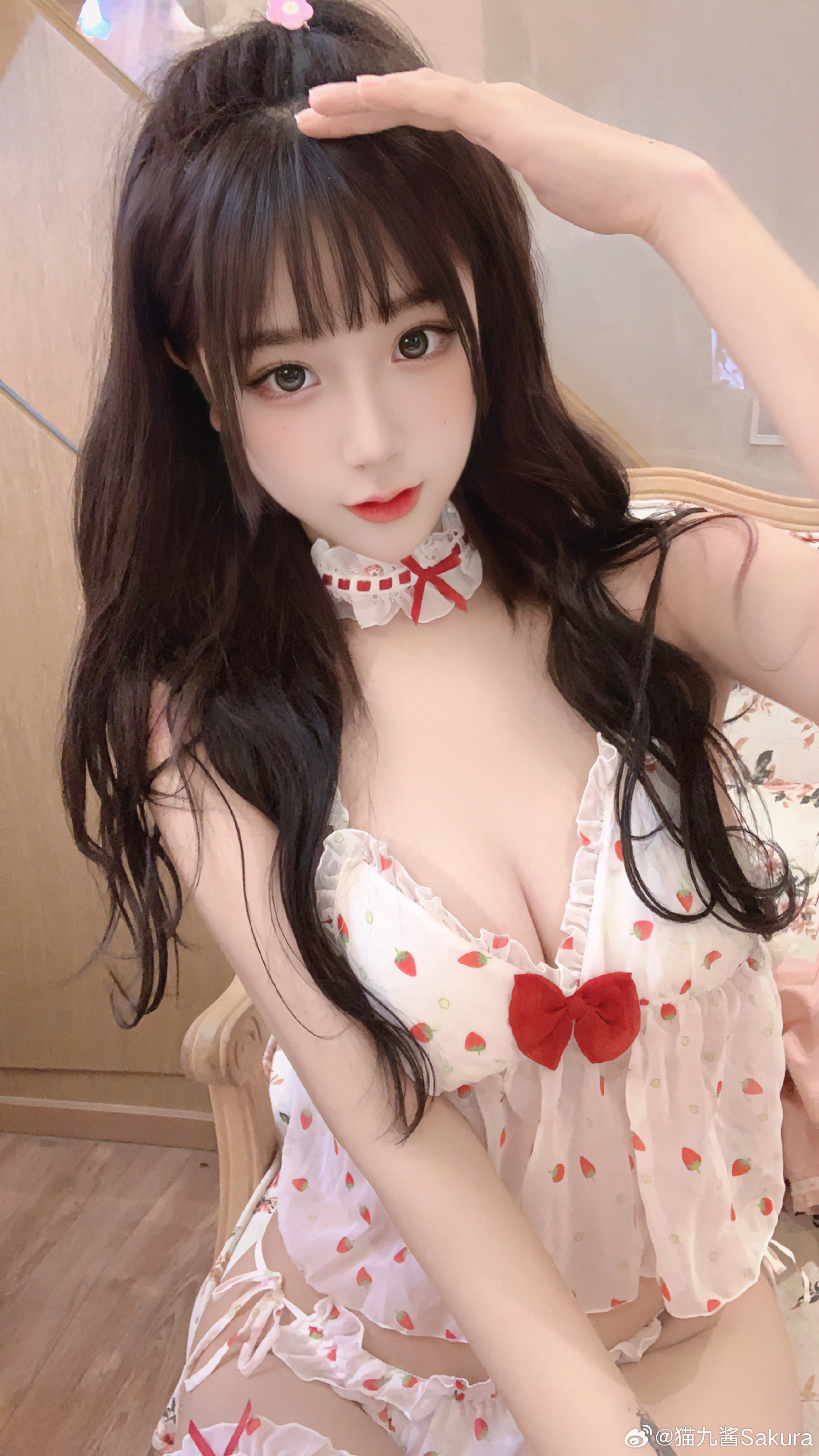 小羊睡不着也会数我吗   ⸝⸝⸝ ╸▵╺⸝⸝⸝@猫九酱Sakura 摄影-第2张