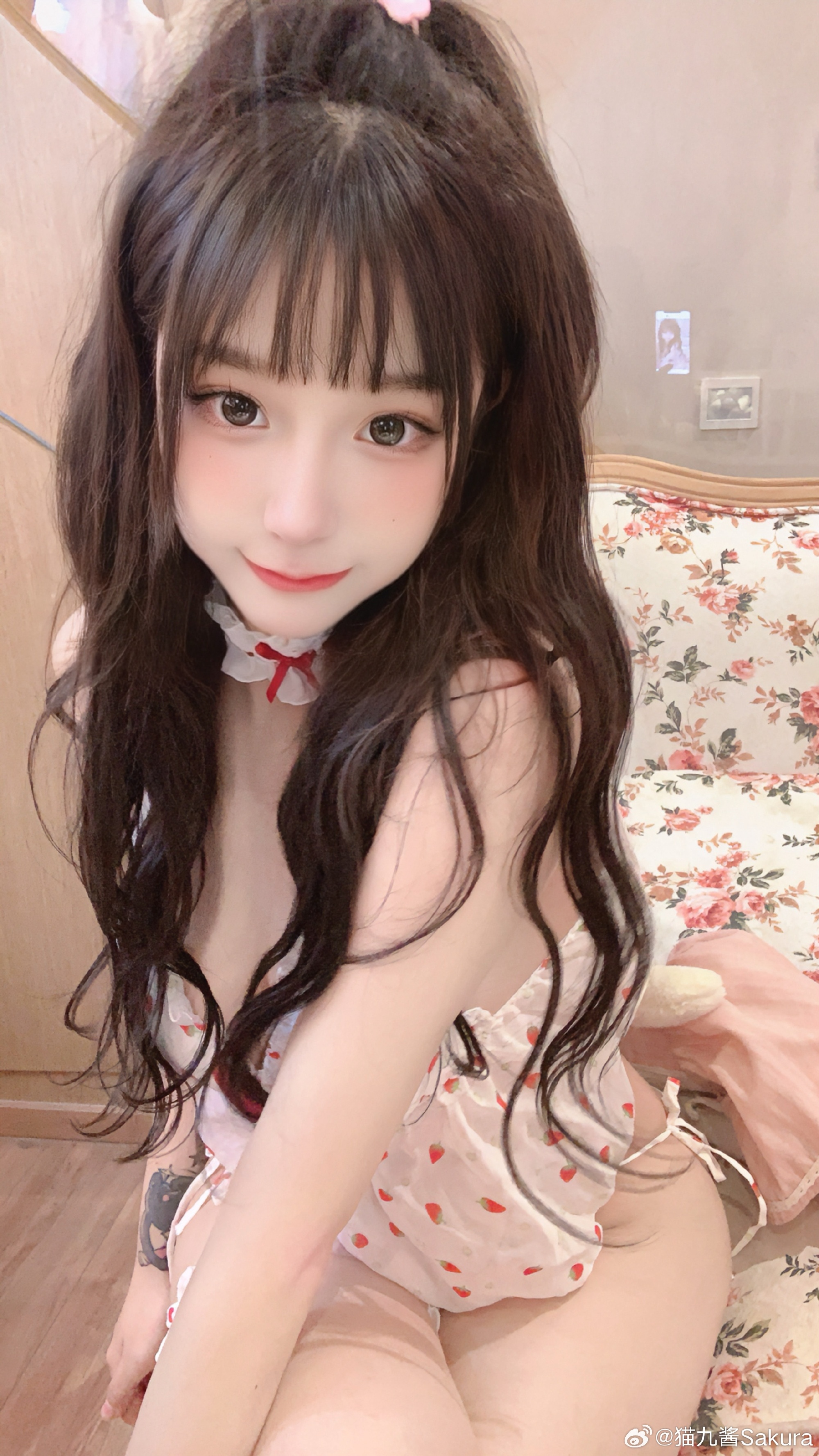 小羊睡不着也会数我吗   ⸝⸝⸝ ╸▵╺⸝⸝⸝@猫九酱Sakura 摄影-第4张