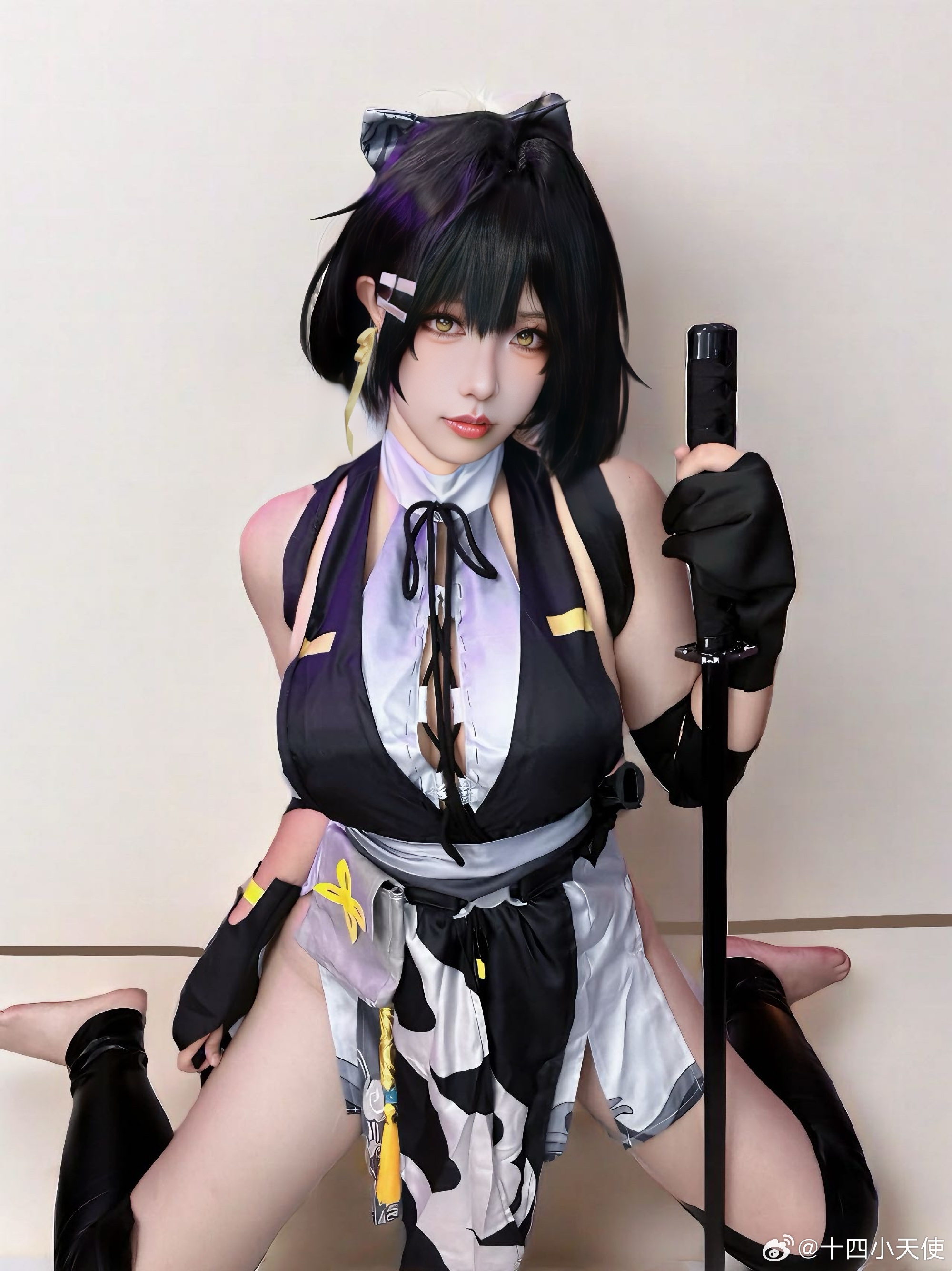COSPLAY 我看这漂泊者也是风韵犹存 鸣潮 漂泊者@十四小天使 COSPLAY-第7张
