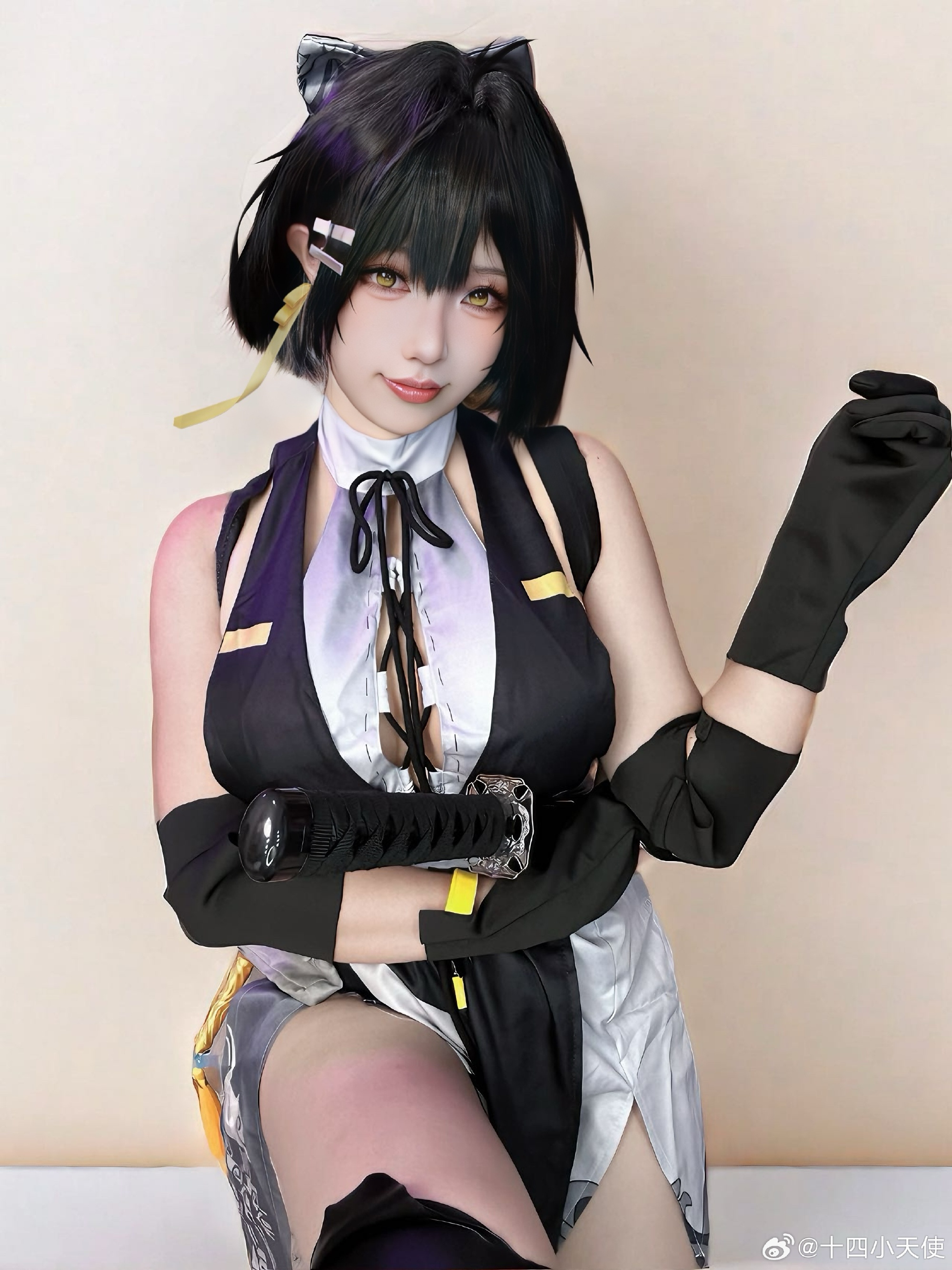 COSPLAY 我看这漂泊者也是风韵犹存 鸣潮 漂泊者@十四小天使 COSPLAY-第1张