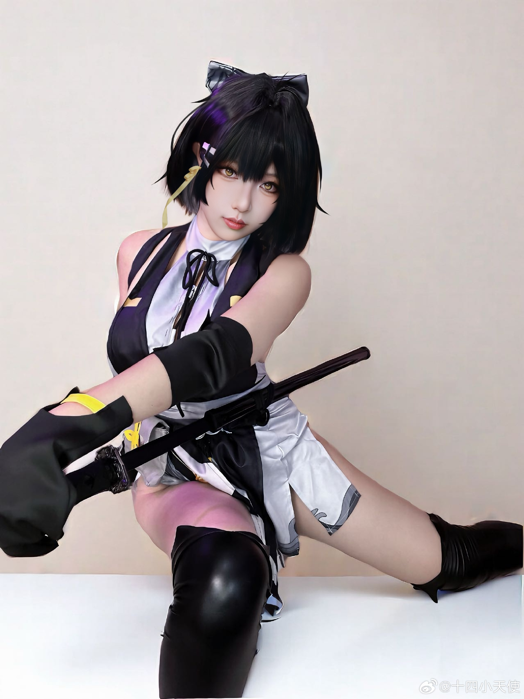 COSPLAY 我看这漂泊者也是风韵犹存 鸣潮 漂泊者@十四小天使 COSPLAY-第4张