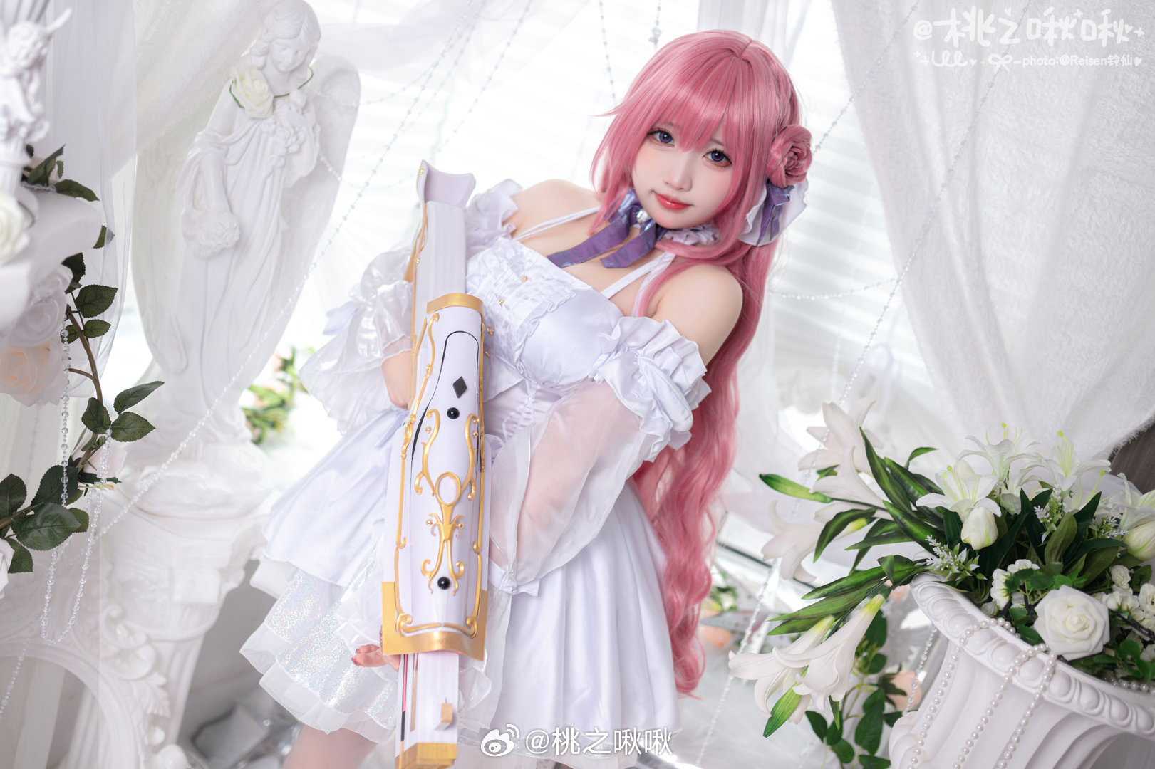 COSPLAY nikke:胜利女神 桃乐丝@@桃之啾啾 COSPLAY-第11张