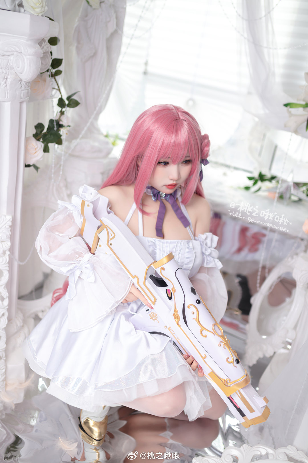 COSPLAY nikke:胜利女神 桃乐丝@@桃之啾啾 COSPLAY-第2张