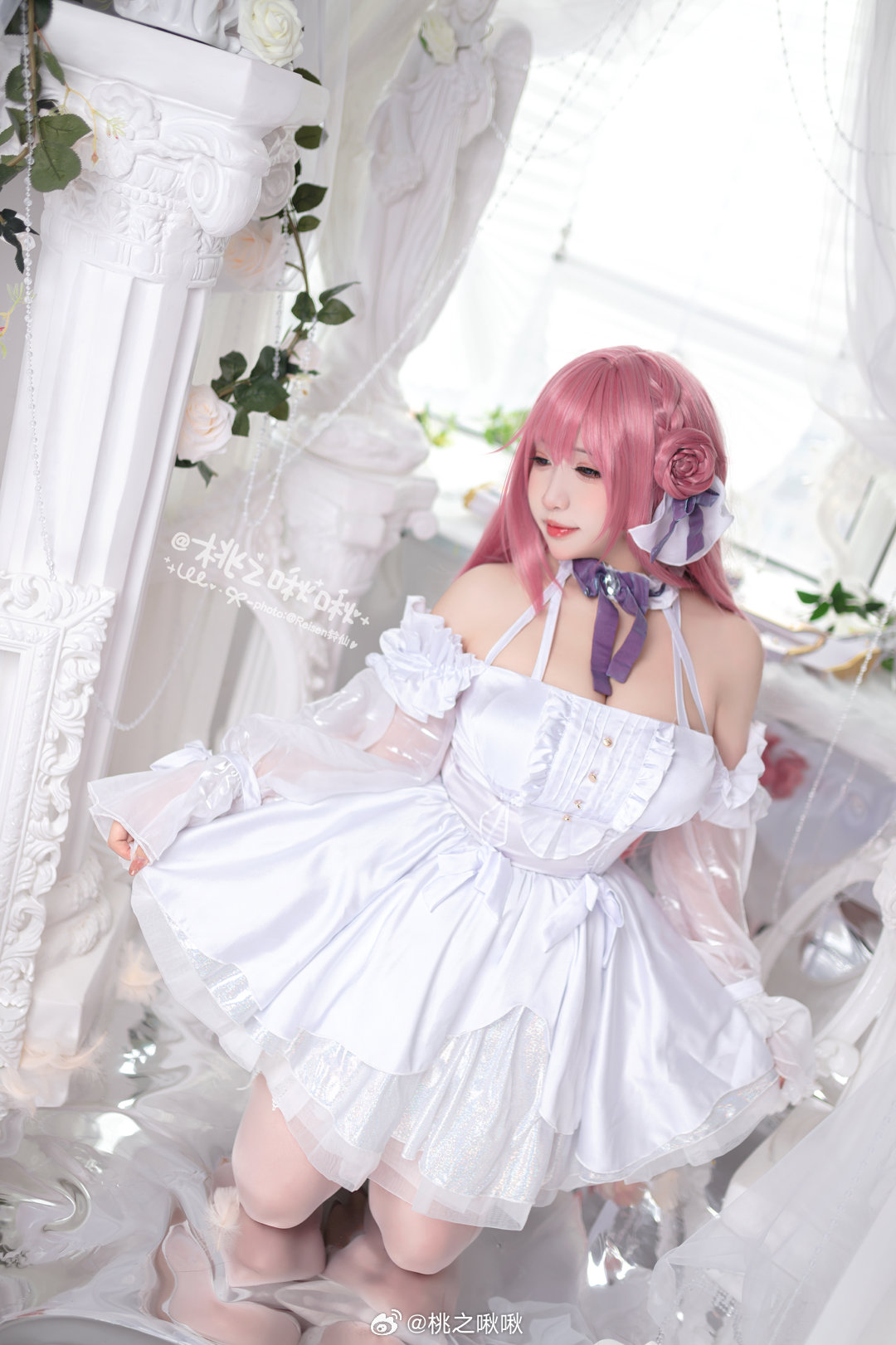 COSPLAY nikke:胜利女神 桃乐丝@@桃之啾啾 COSPLAY-第3张