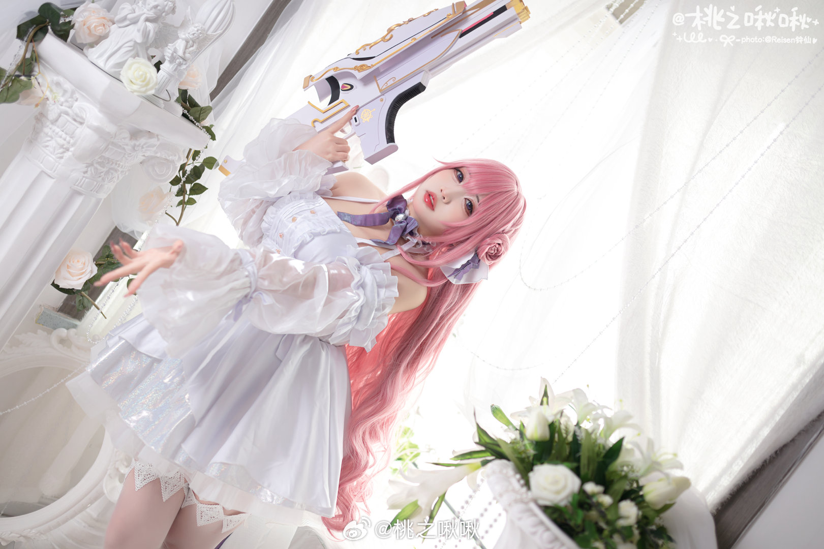 COSPLAY nikke:胜利女神 桃乐丝@@桃之啾啾 COSPLAY-第6张