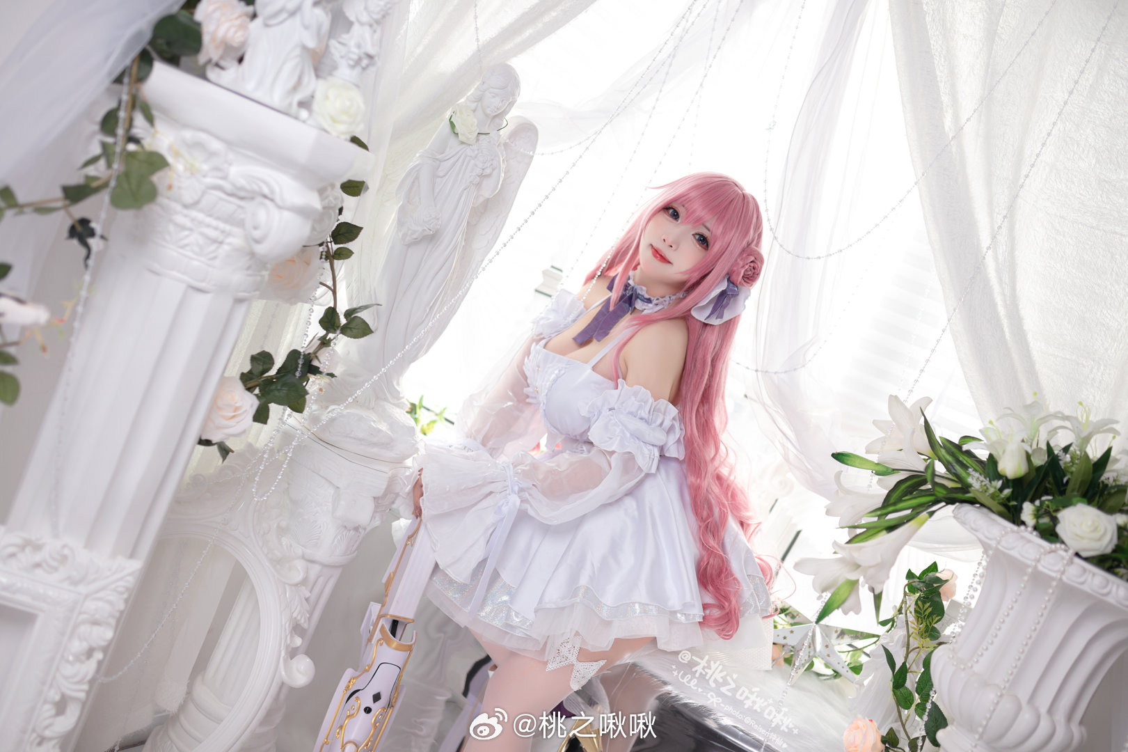 COSPLAY nikke:胜利女神 桃乐丝@@桃之啾啾 COSPLAY-第9张