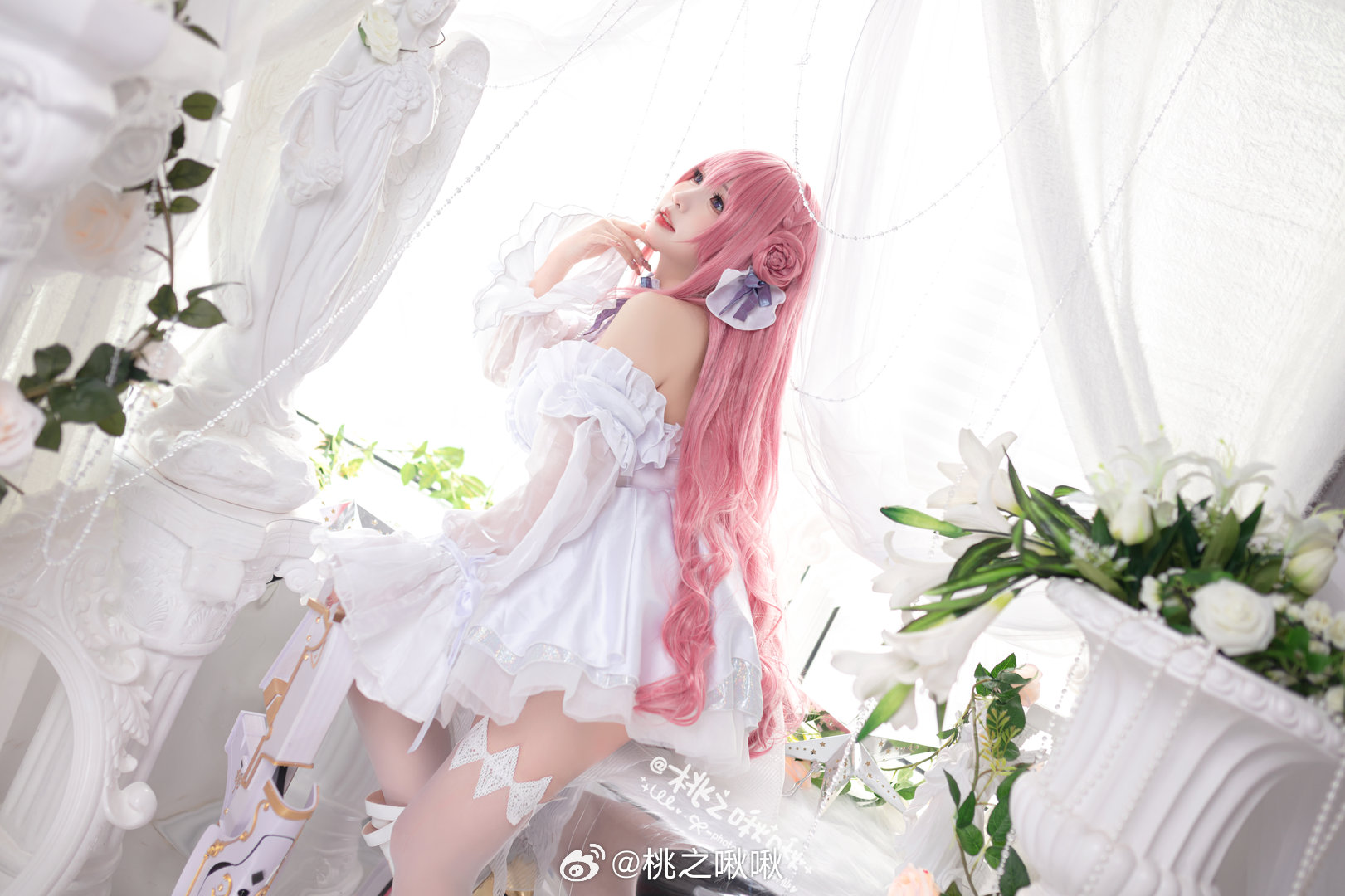 COSPLAY nikke:胜利女神 桃乐丝@@桃之啾啾 COSPLAY-第10张