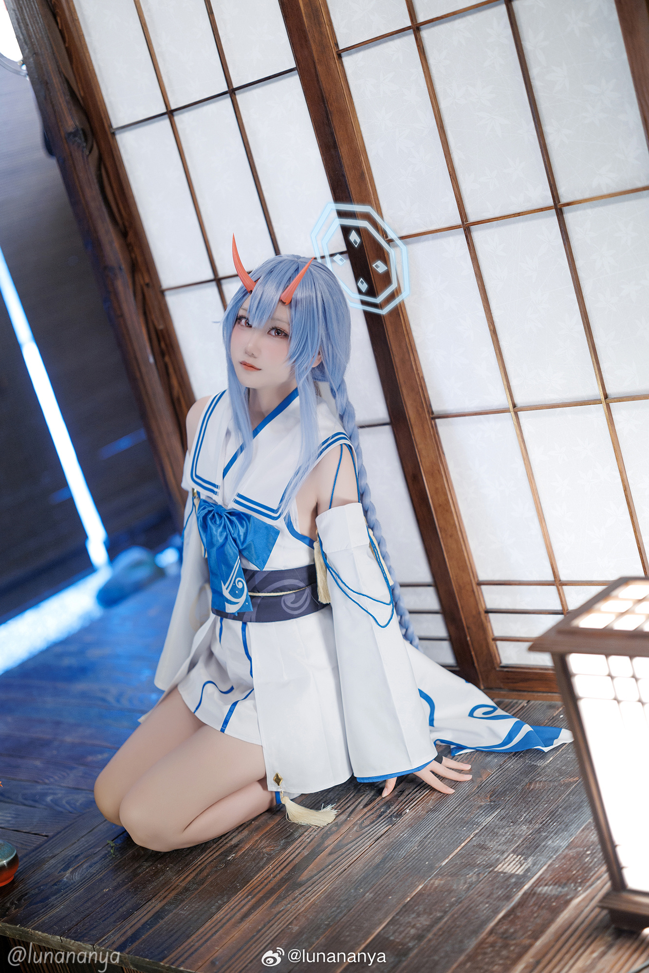 COSPLAY 碧蓝档案 和乐千世@lunananya COSPLAY-第3张