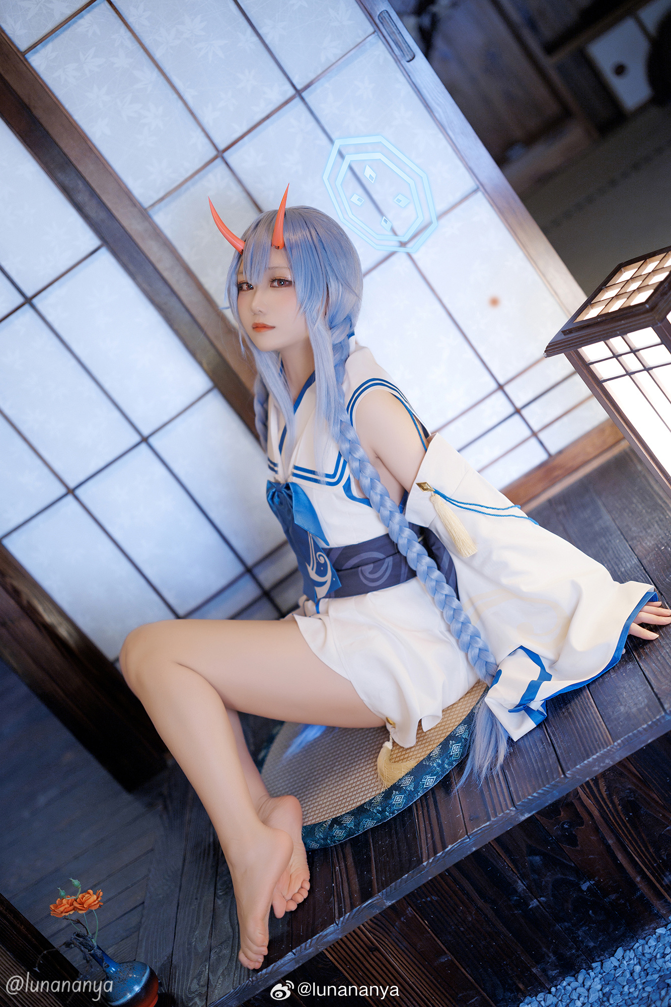 COSPLAY 碧蓝档案 和乐千世@lunananya COSPLAY-第1张