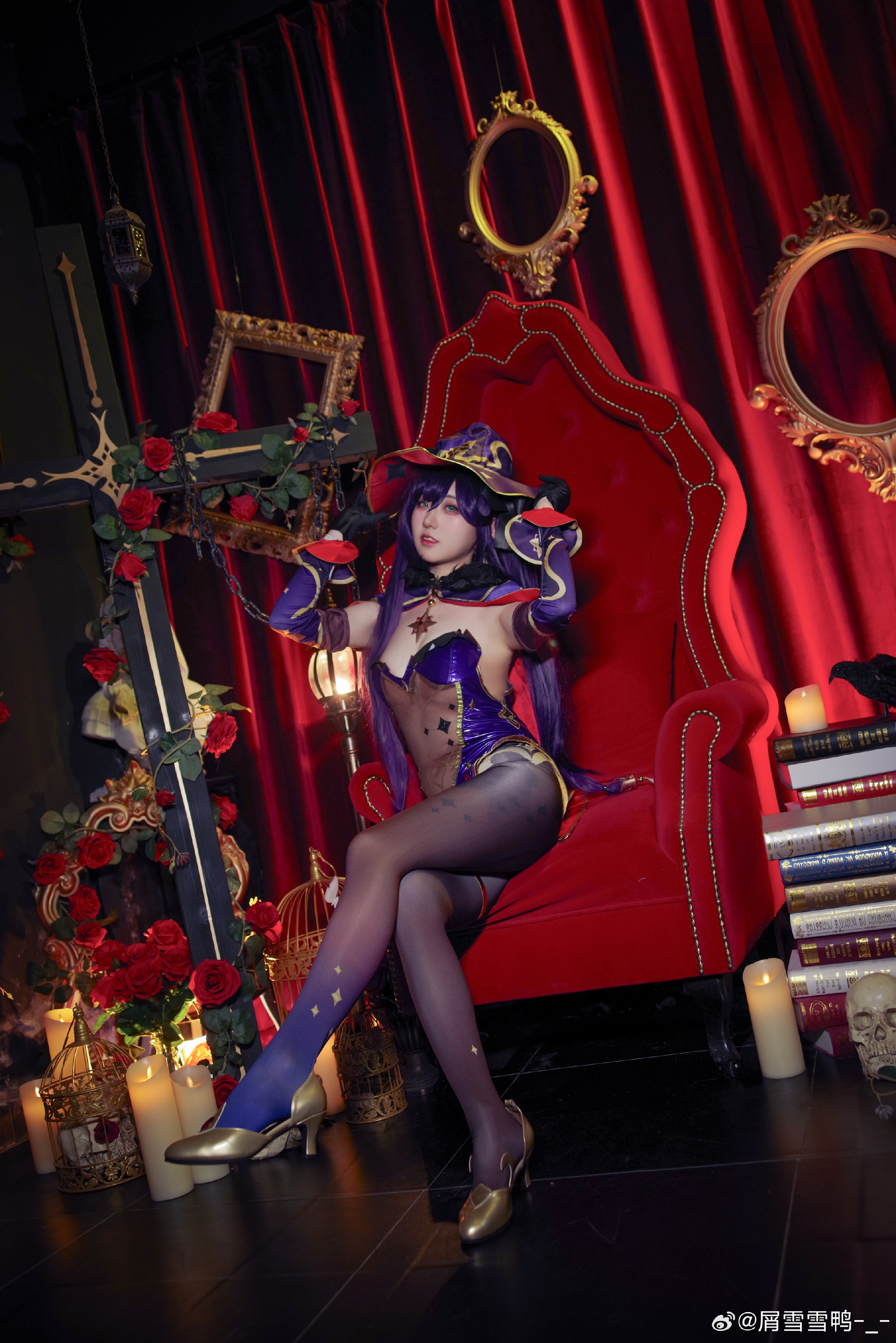 COSPLAY 命定于此 原神 莫娜@屑雪雪鸭-_- COSPLAY-第3张