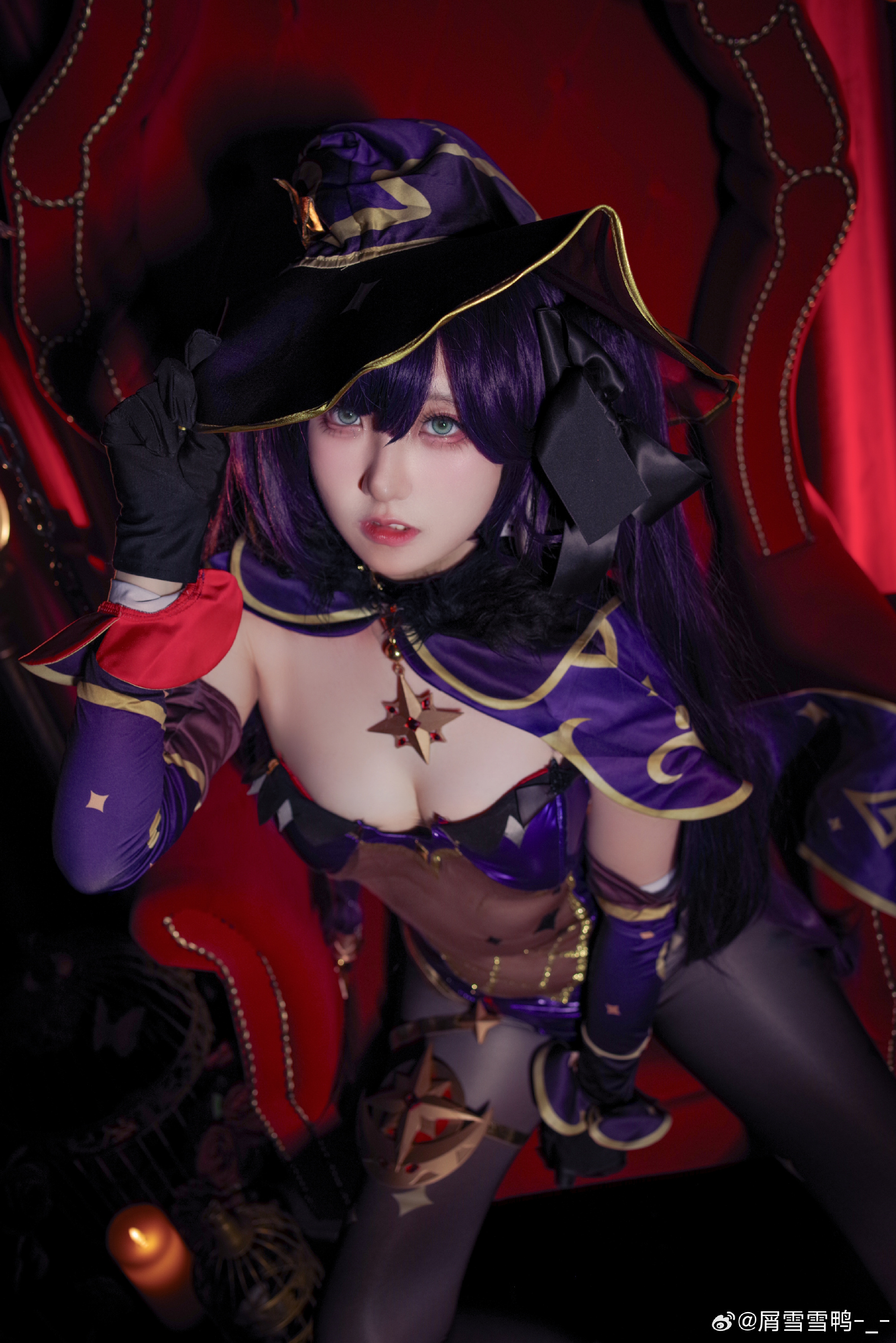 COSPLAY 命定于此 原神 莫娜@屑雪雪鸭-_- COSPLAY-第1张