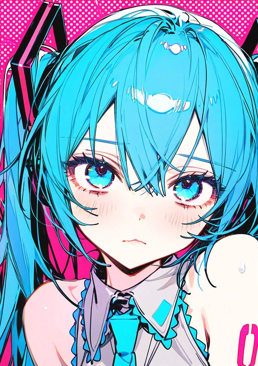 插画美图 一些萌萌哒miku酱 初音未来插画@poco 插画-第2张