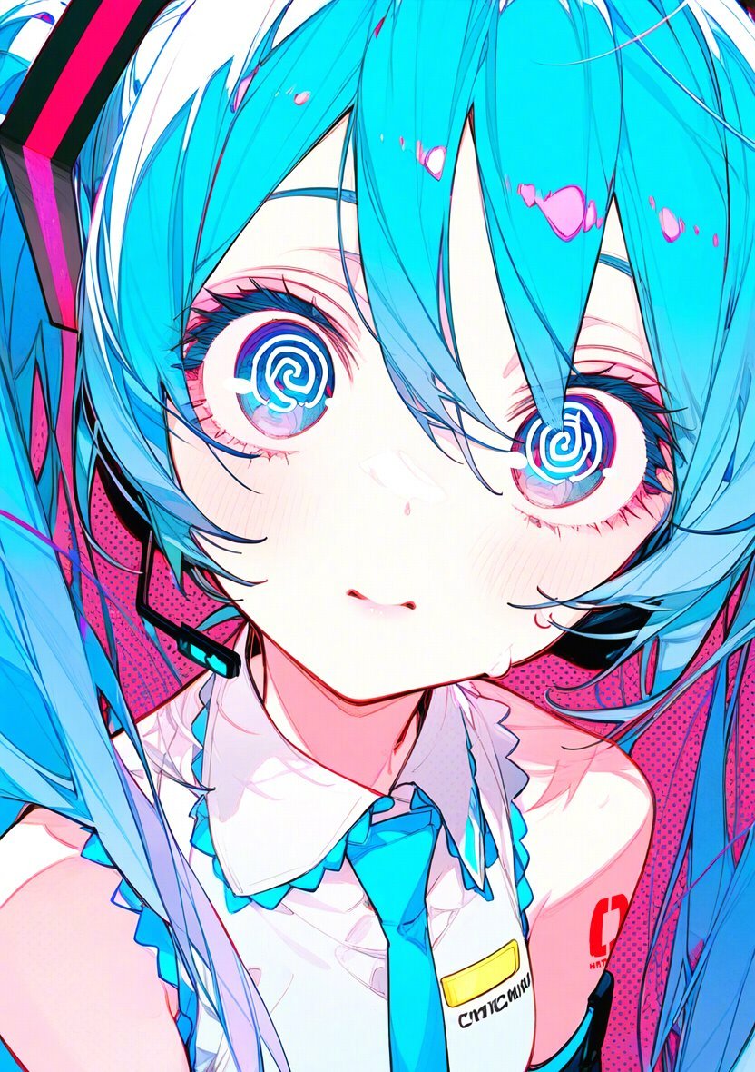 插画美图 一些萌萌哒miku酱 初音未来插画@poco 插画-第8张