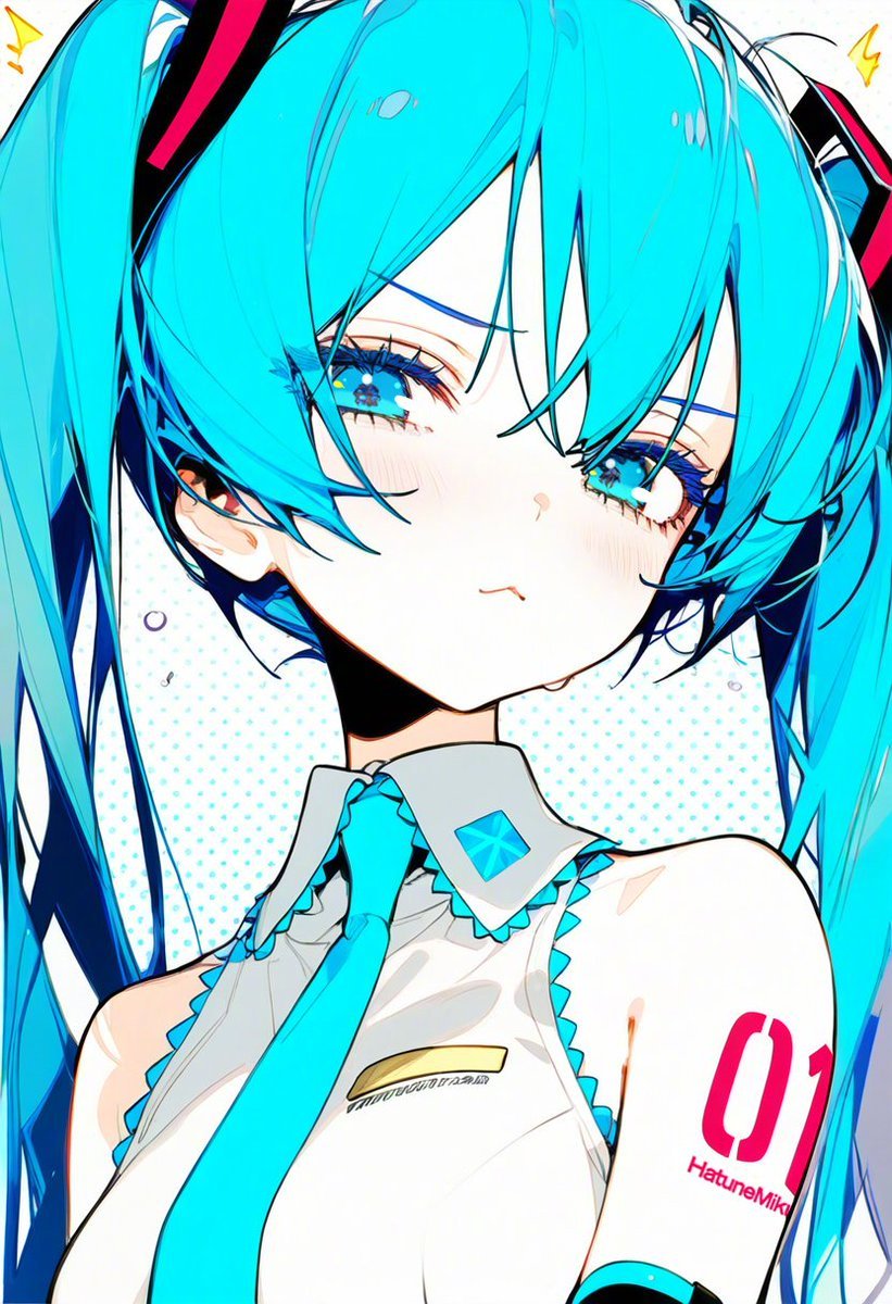 插画美图 一些萌萌哒miku酱 初音未来插画@poco 插画-第3张