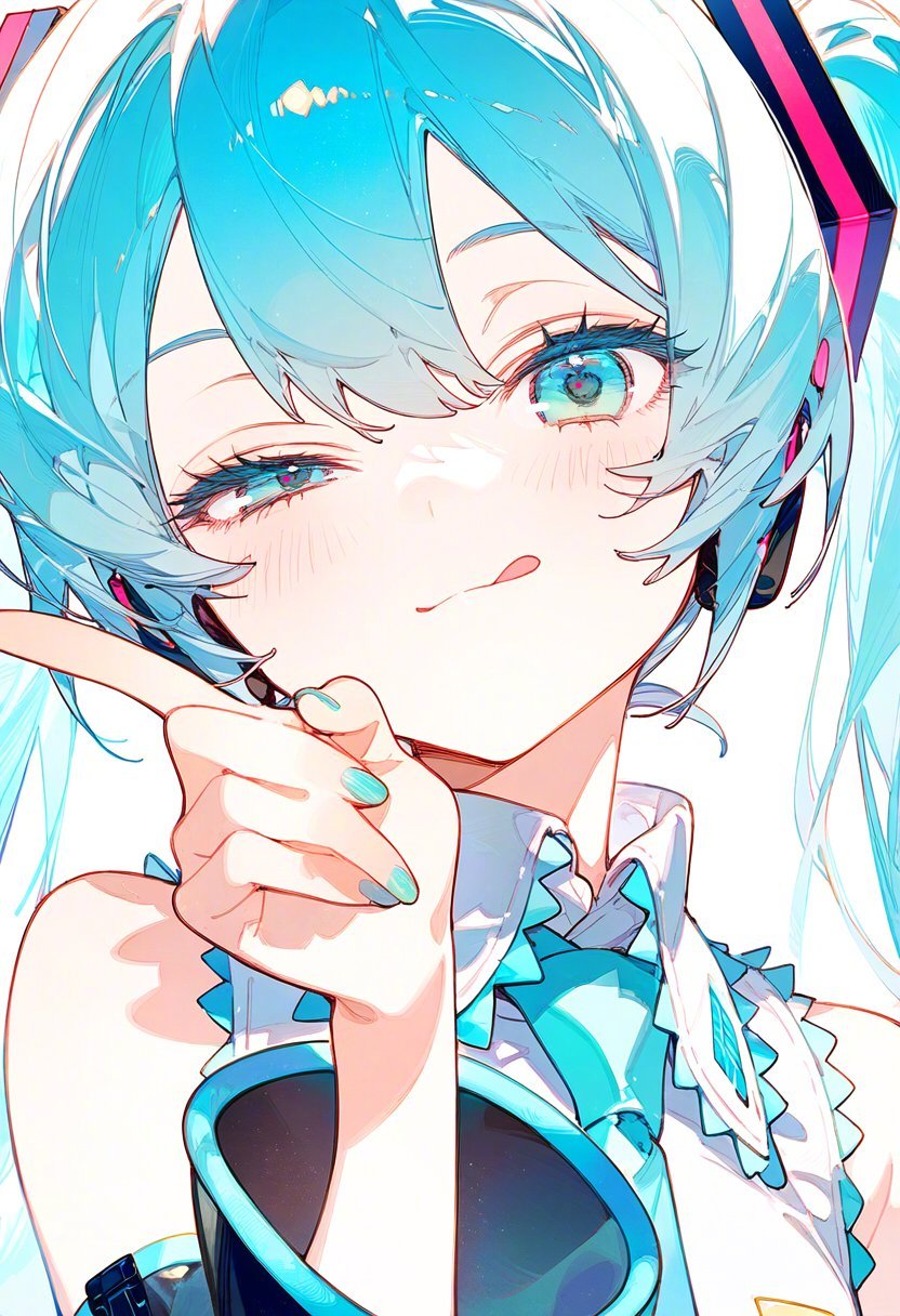插画美图 一些萌萌哒miku酱 初音未来插画@poco 插画-第5张